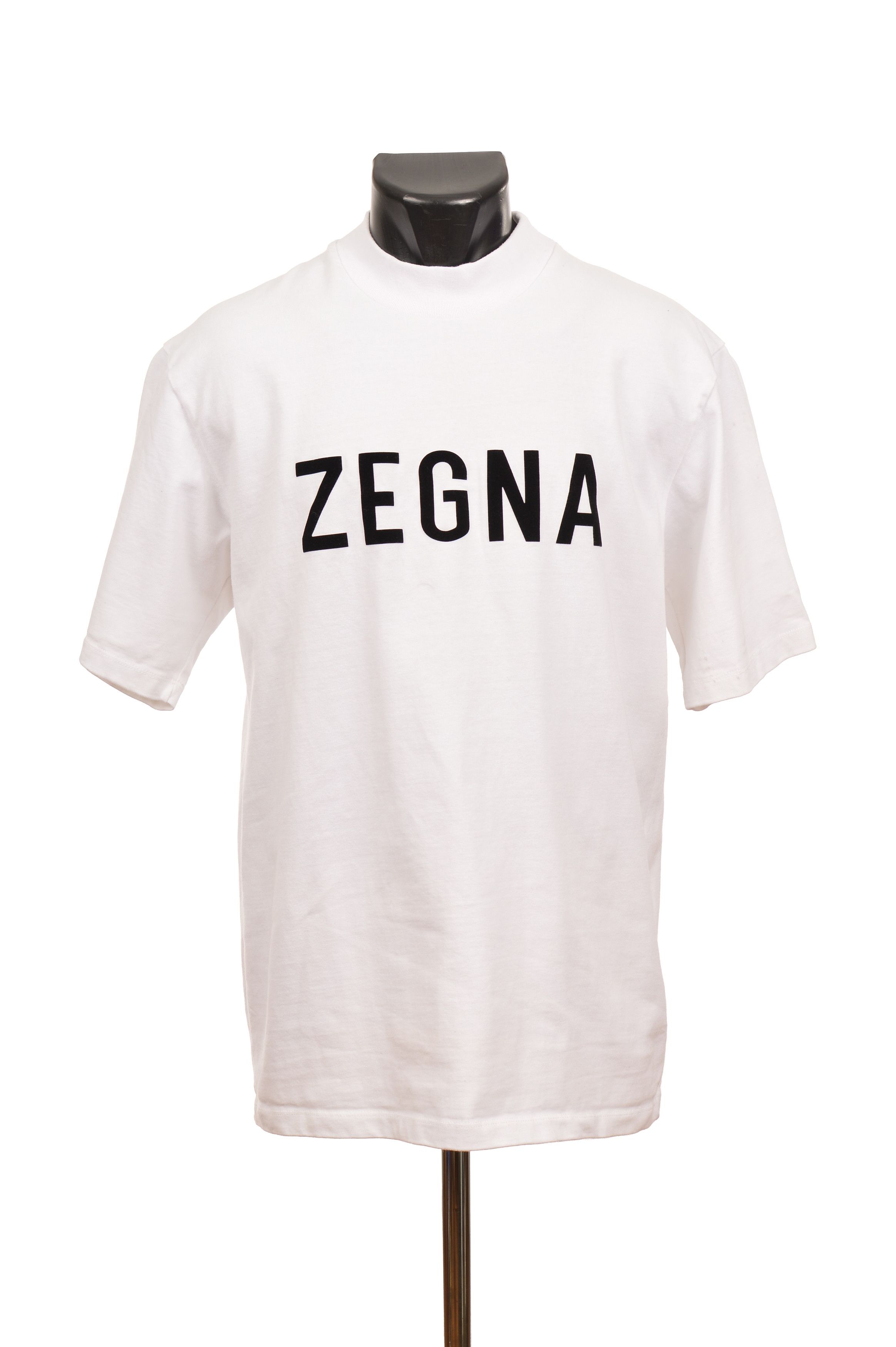 Ermenegildo Zegna × Fear of God DDP Fear of god x Zegna White Big Spellout Logo SS T-Shirt Size US M / EU 48-50 / 2 - 1 Thumbnail