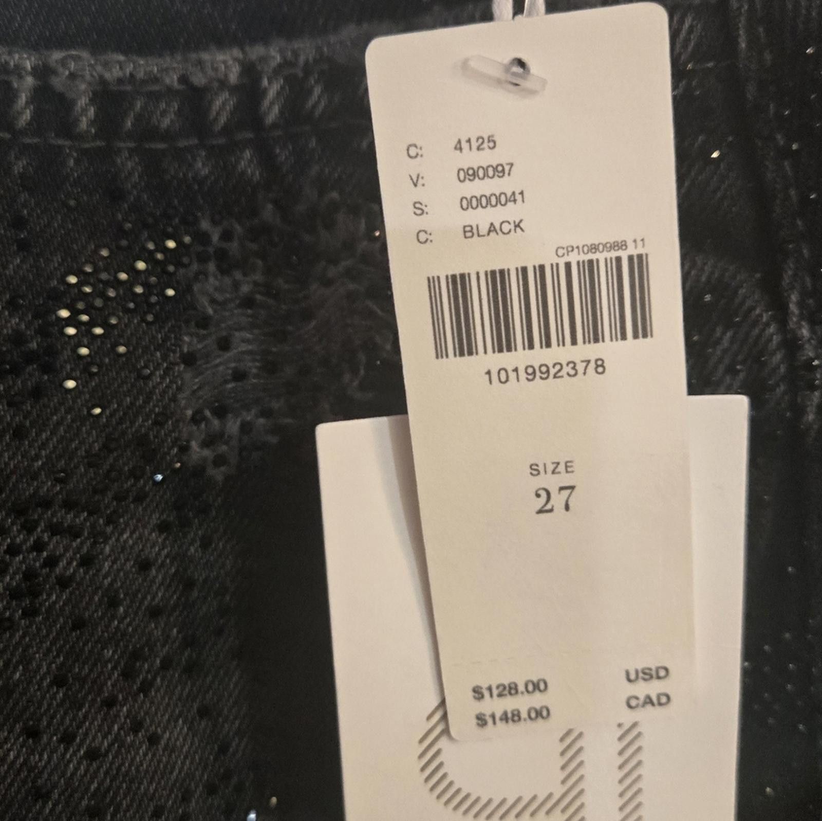 Other The Devon Rhinestone Distressed Denim Shorts by Pilcro - 27 Size 27" / US 4 / IT 40 - 4 Thumbnail