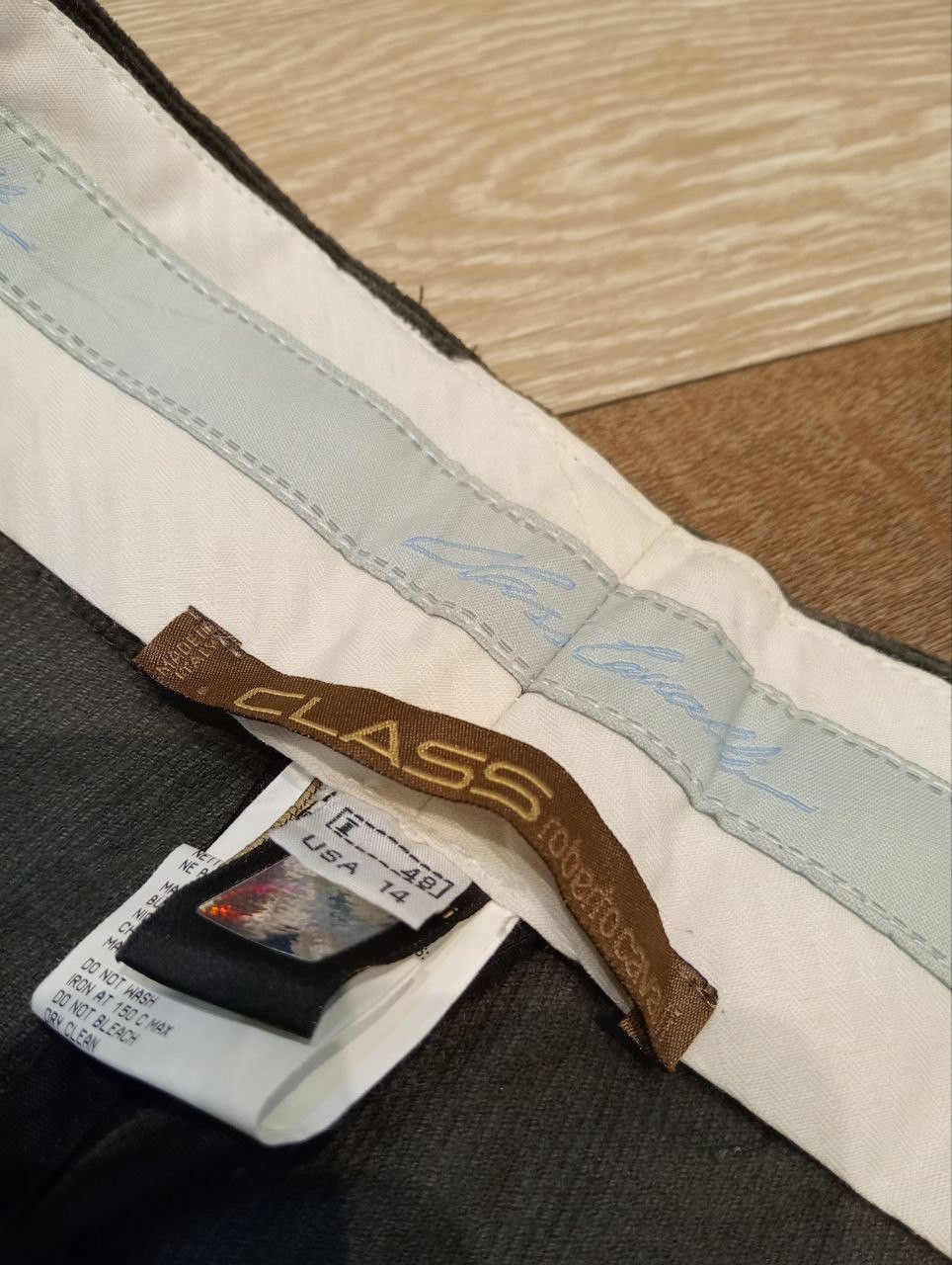 Roberto Cavalli ROBERTO CAVALLI CLASS COTTON LYCRA CORDUROY PANTS Size US 34 / EU 50 - 8 Thumbnail