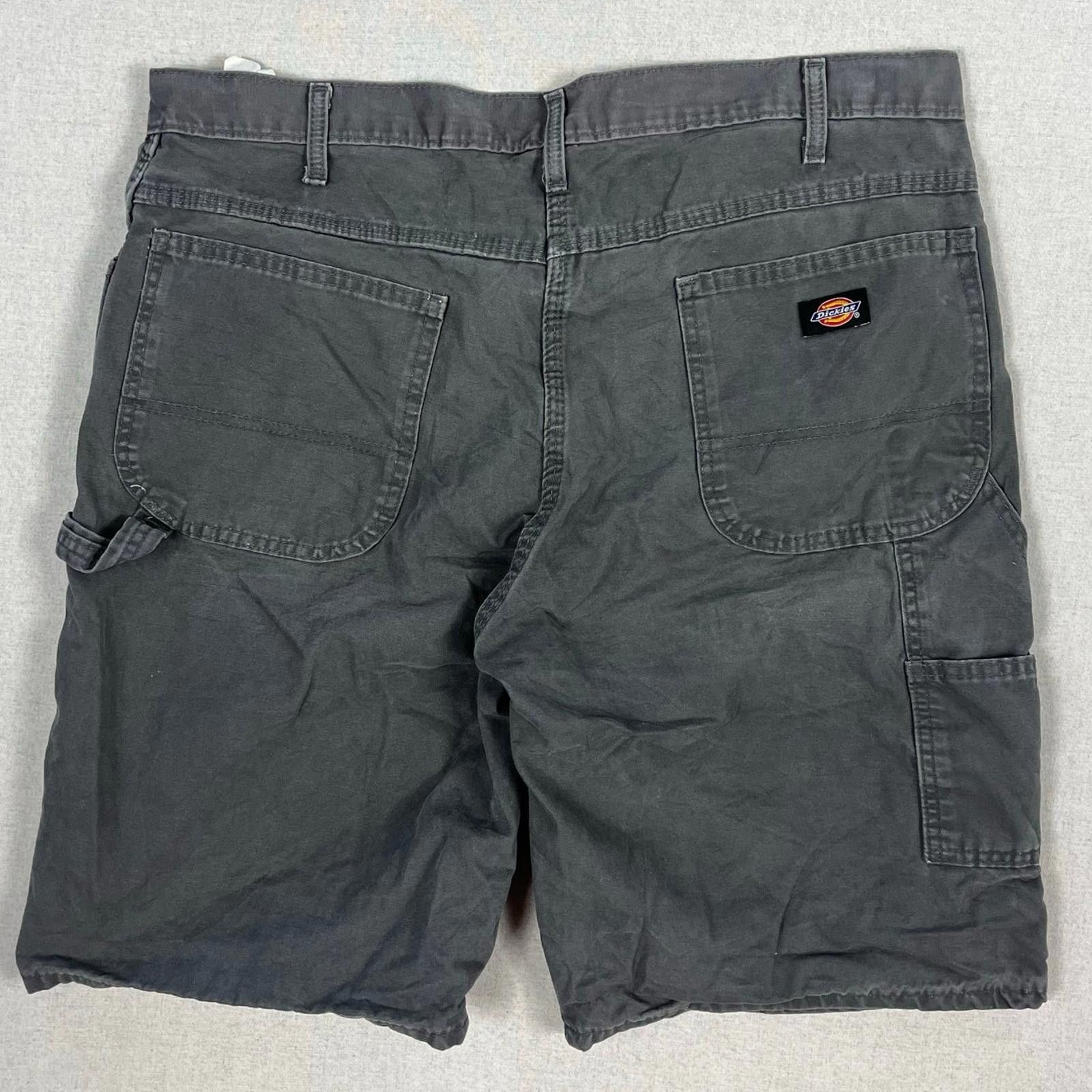 Dickies Vintage Gray Dickies Carpenter Work Shorts - 36 - Y2K Size US 36 / EU 52 - 1 Thumbnail
