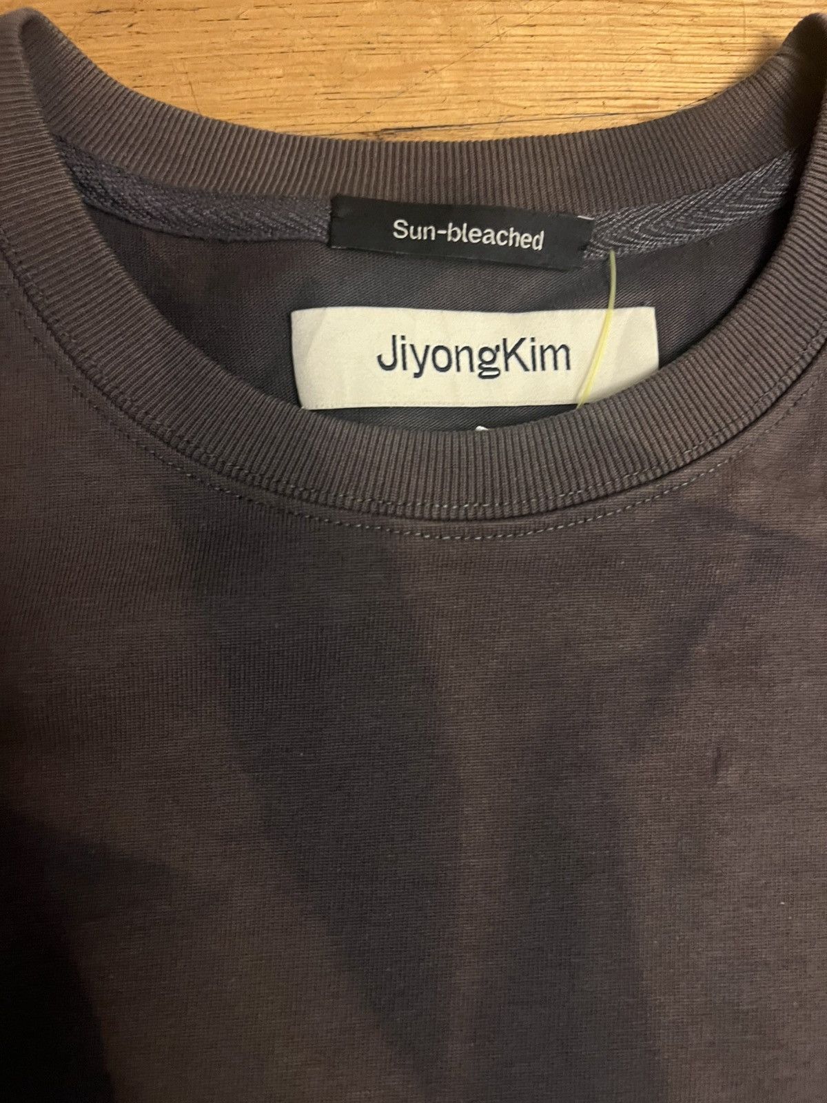 JiyongKim Jiyong Kim sun bleached tshirt oversize medium Size US M / EU 48-50 / 2 - 2 Thumbnail