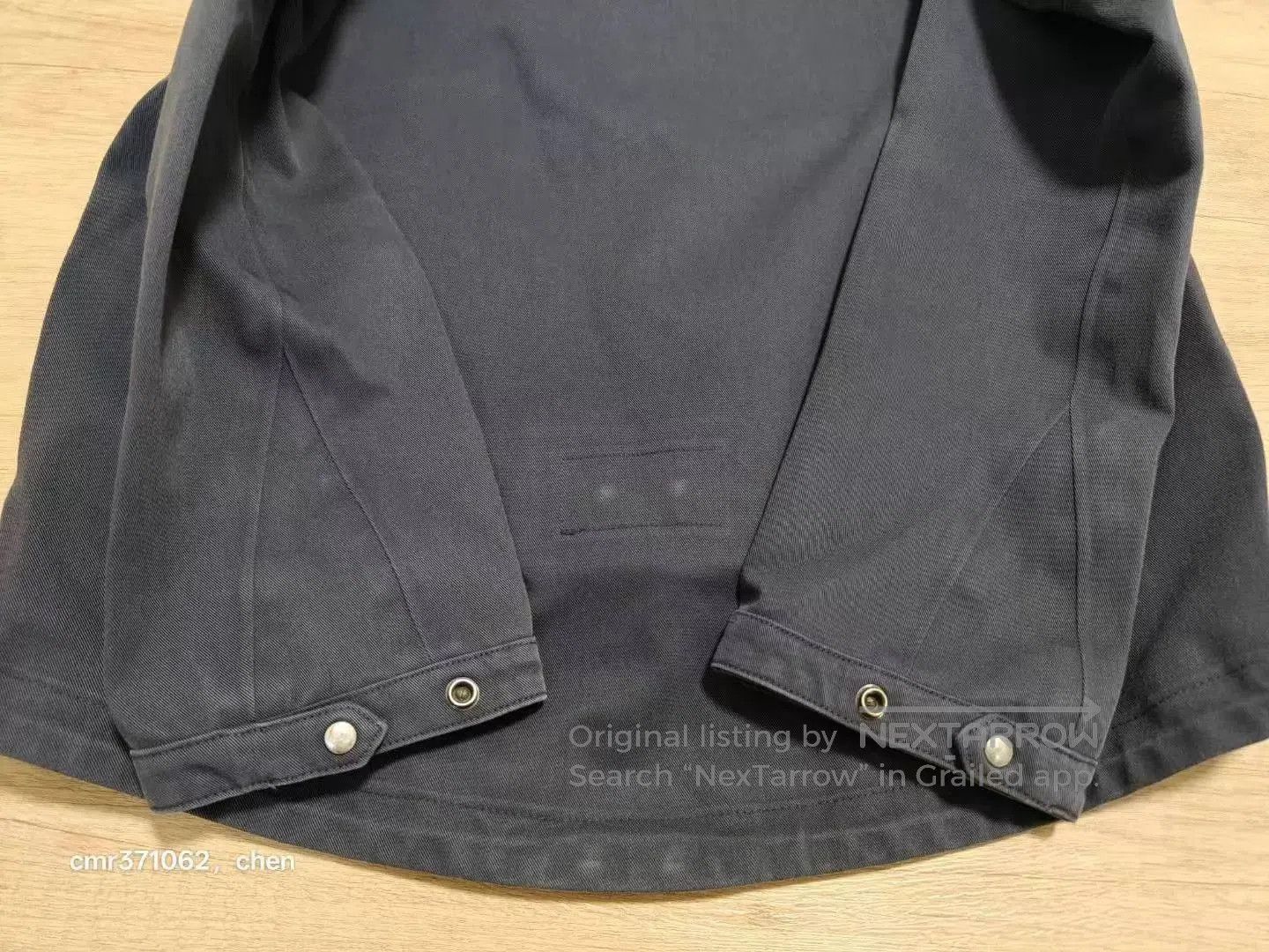 Visvim Blue Hooded Light Jacket with Pockets - Size M. Size US M / EU 48-50 / 2 - 5 Thumbnail