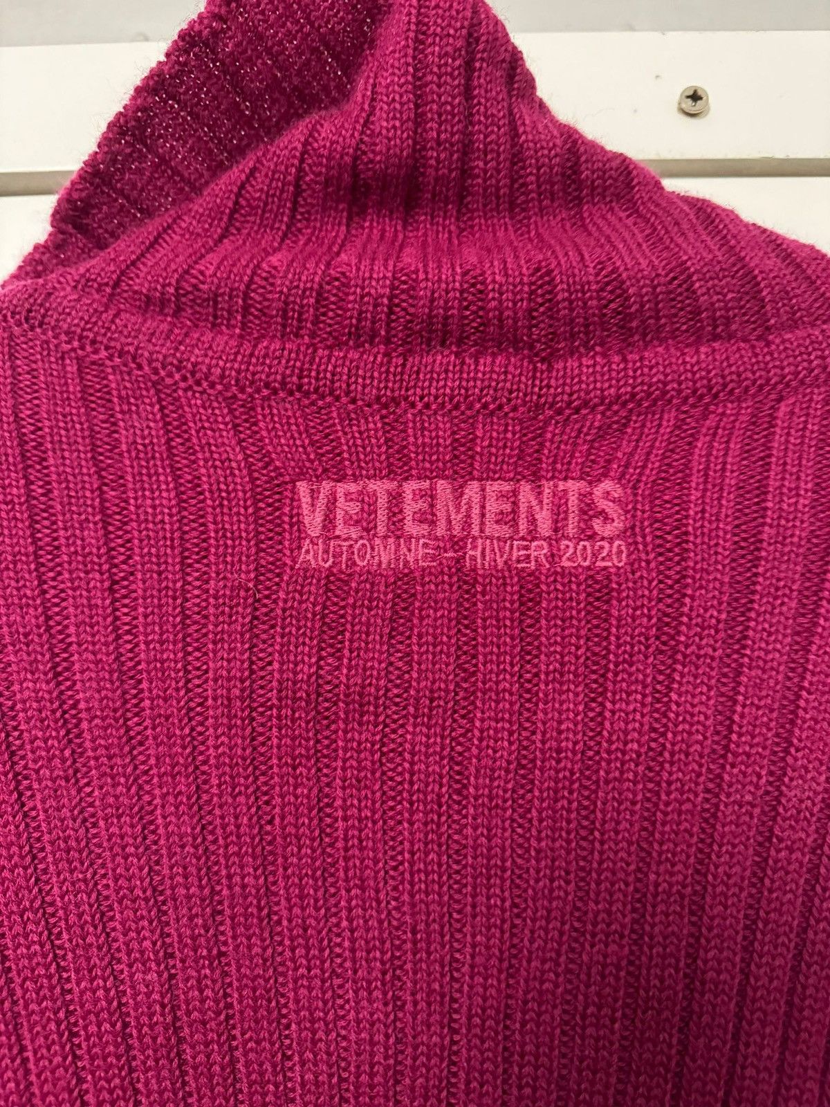 Vetements FW19 oversized zip up cardigan Size US M / EU 48-50 / 2 - 5 Thumbnail