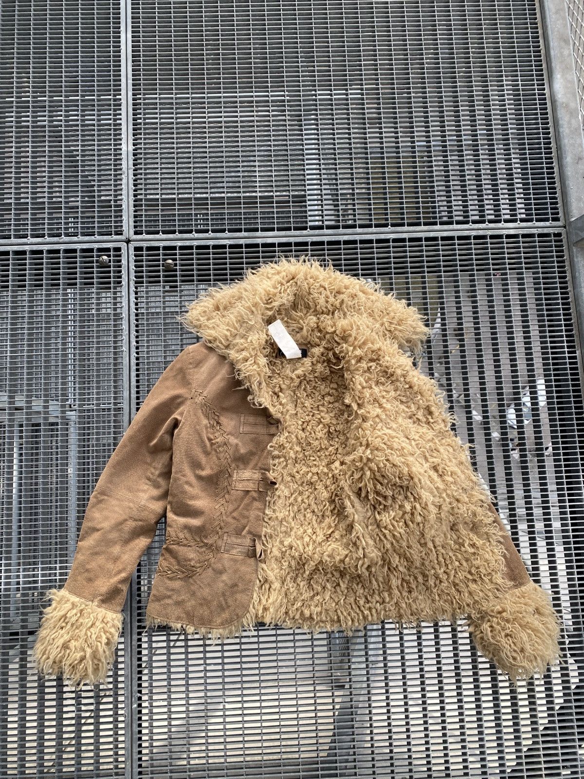 Morgan De Toi Morgan De Toi Fur Pig Leather Wooden Lockers Jacket Size S / US 4 / IT 40 - 10 Thumbnail