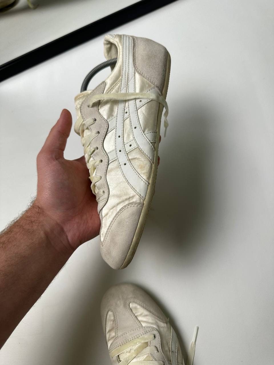 Onitsuka Tiger VNTG Japanese Suede Leather Asics Onitsuka Tiger Satin Silk Size US 7.5 / EU 40-41 - 10 Thumbnail