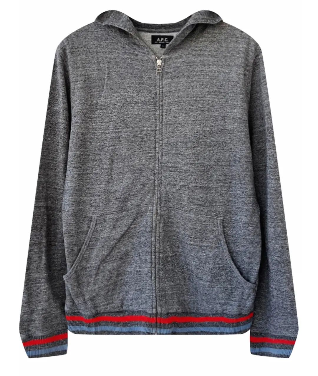 A.P.C. A.P.C. Zip Hoodie L Size US L / EU 52-54 / 3 - 1 Thumbnail