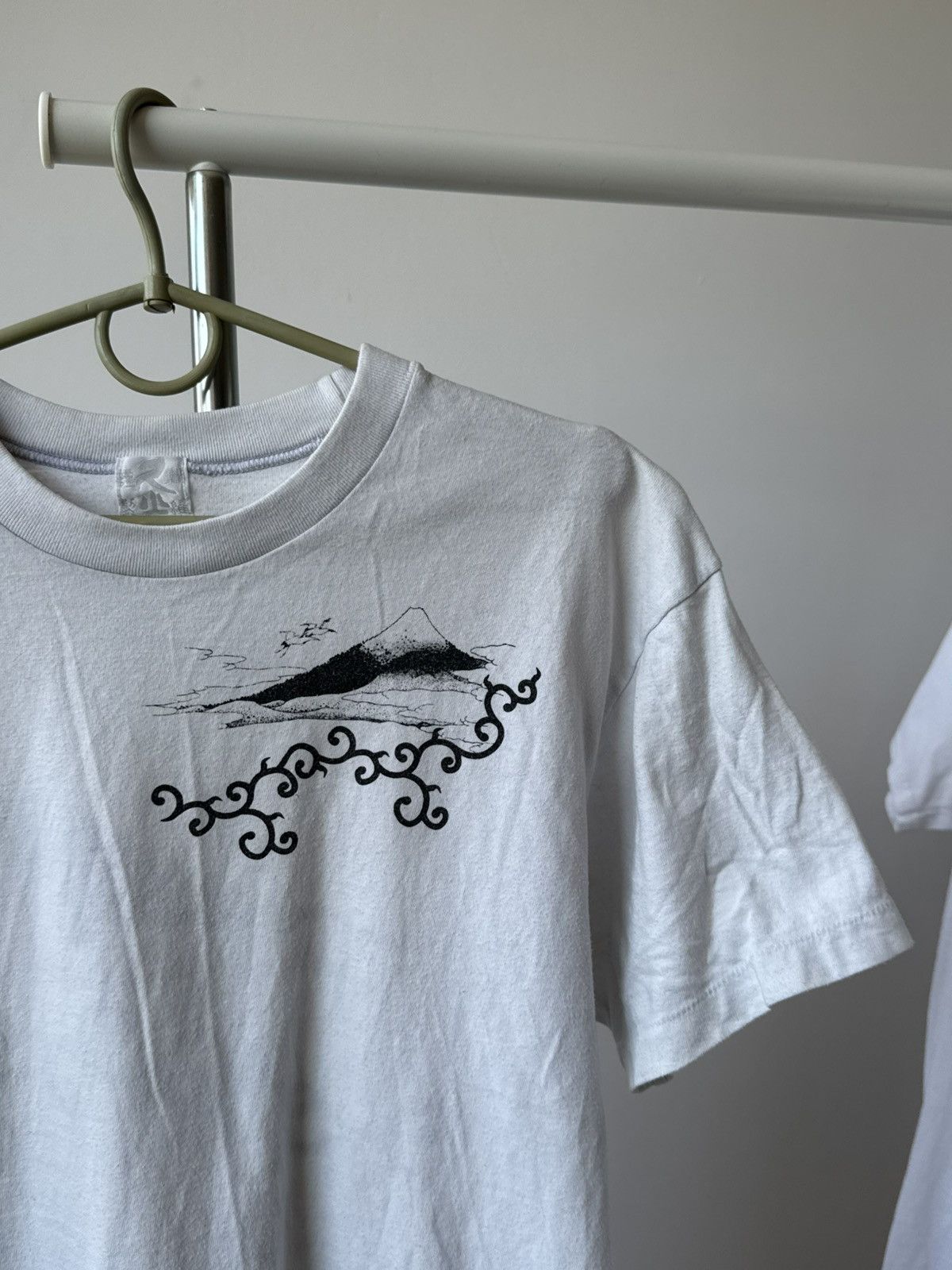 Japanese Brand 🇯🇵 Vintage 90s Kume JP Tokyo Hokusai T-Shirt kapital Y2K Size US M / EU 48-50 / 2 - 3 Thumbnail