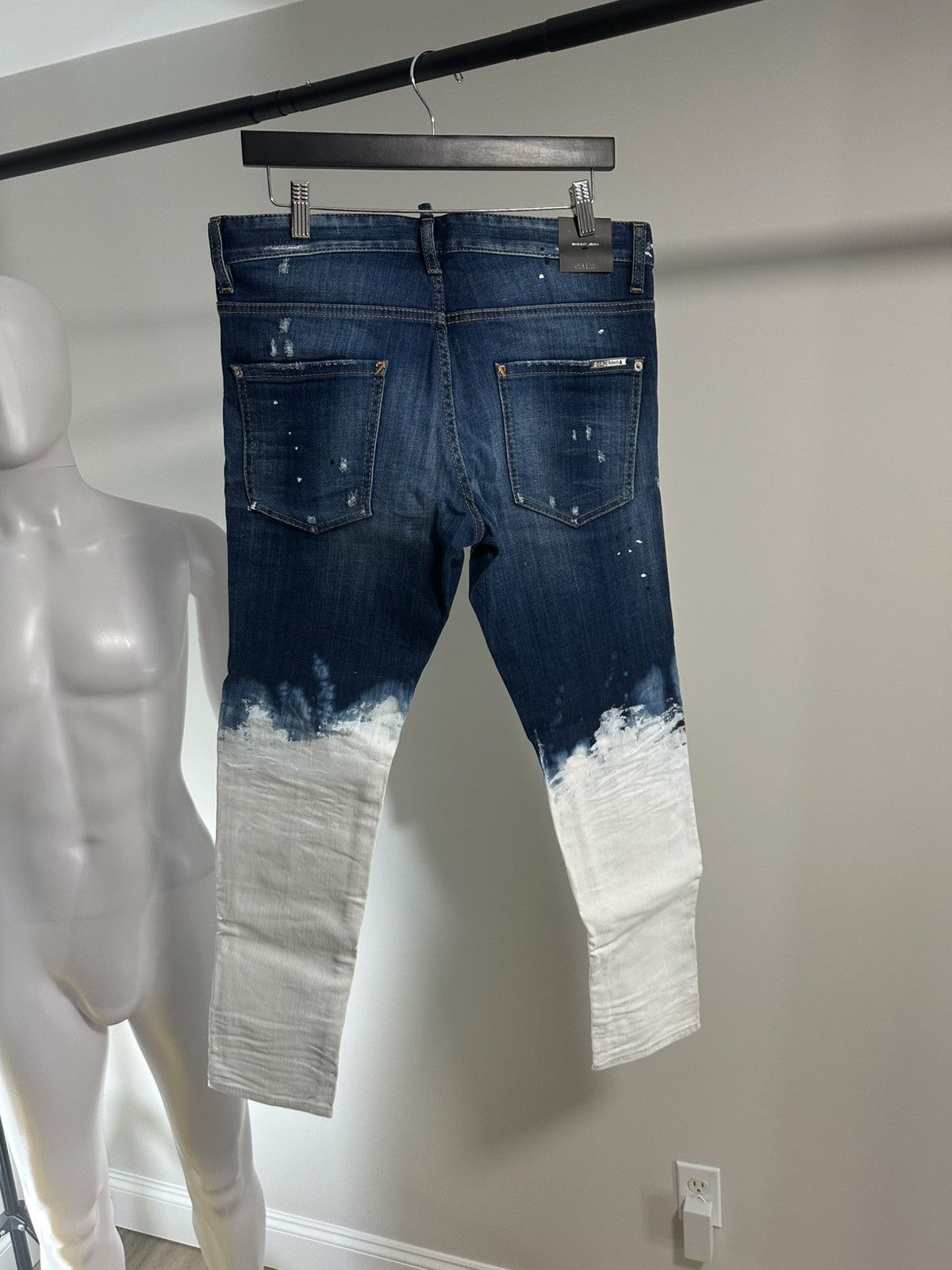 Dsquared2 DSquared2 Denim Painters Jeans Size US 32 / EU 48 - 5 Thumbnail