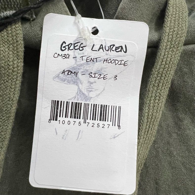 Greg Lauren greg laurenGreen pullover hoodie 2506-Nextarrow Size US L / EU 52-54 / 3 - 5 Thumbnail