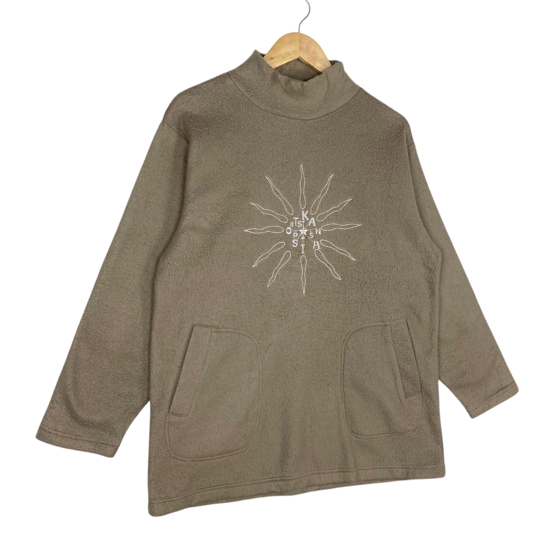 Kansai Yamamoto 💥90s KANSAI SPORT FLEECE PULLOVER SWEATER Size US L / EU 52-54 / 3 - 3 Thumbnail