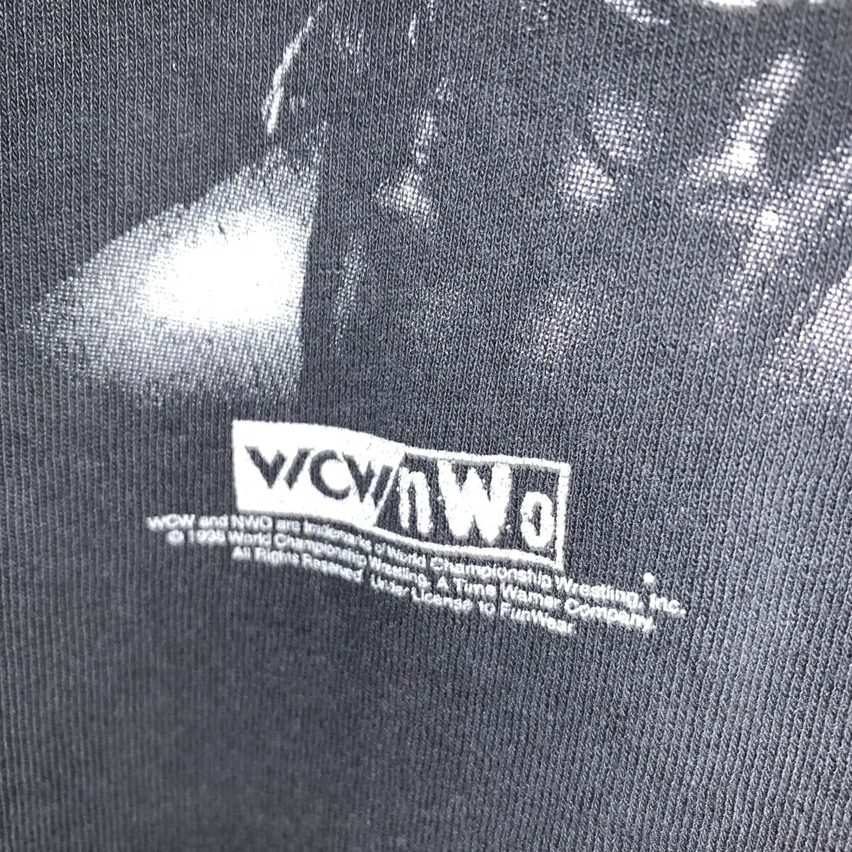 Vintage VINTAGE Sting The Franchise Of WCW Tee Black T-Shirt Wrestling Big Head XL Mens Shirt Size US XL / EU 56 / 4 - 3 Thumbnail