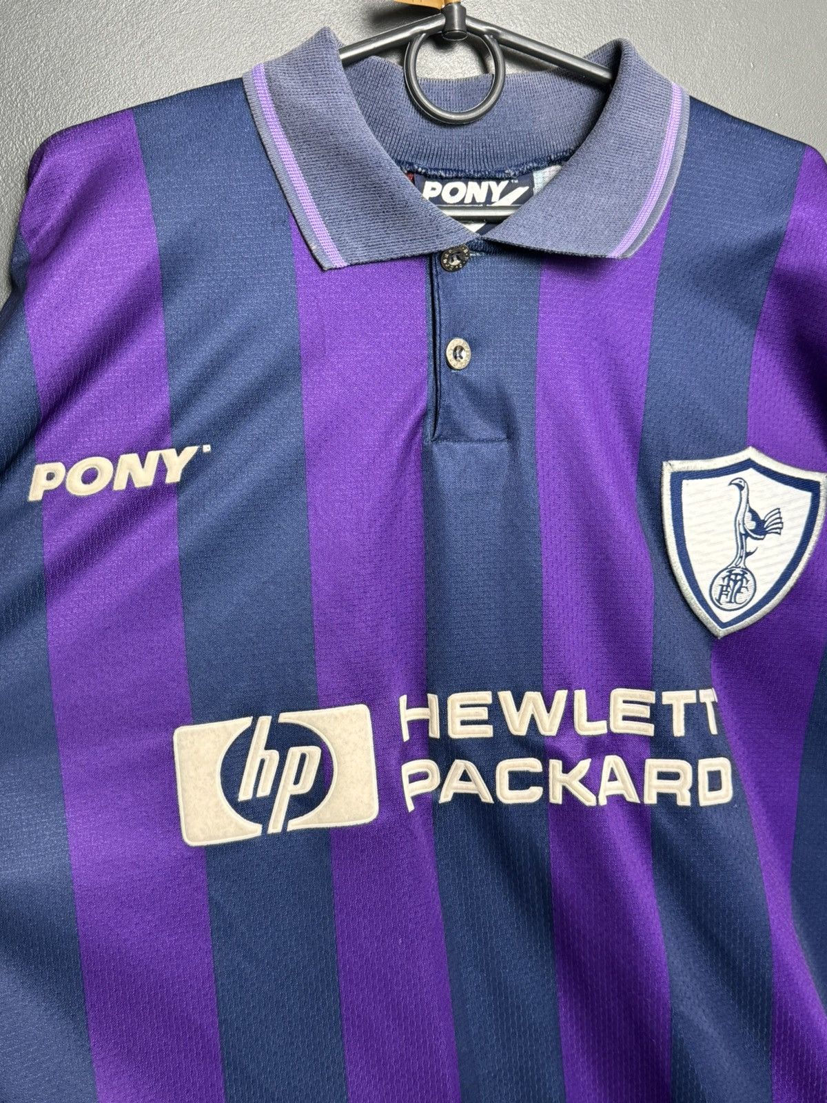 PONY Tottenham Hotspur 95/97 Away Football Jersey Size US XL / EU 56 / 4 - 3 Thumbnail
