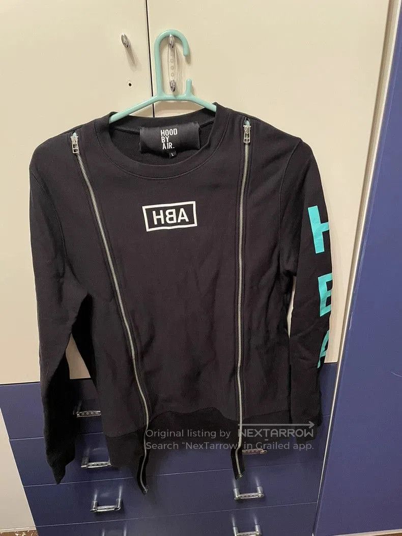 Hood By Air Black HBA Zip Hoodie Size Large. Size US M / EU 48-50 / 2 - 1 Thumbnail