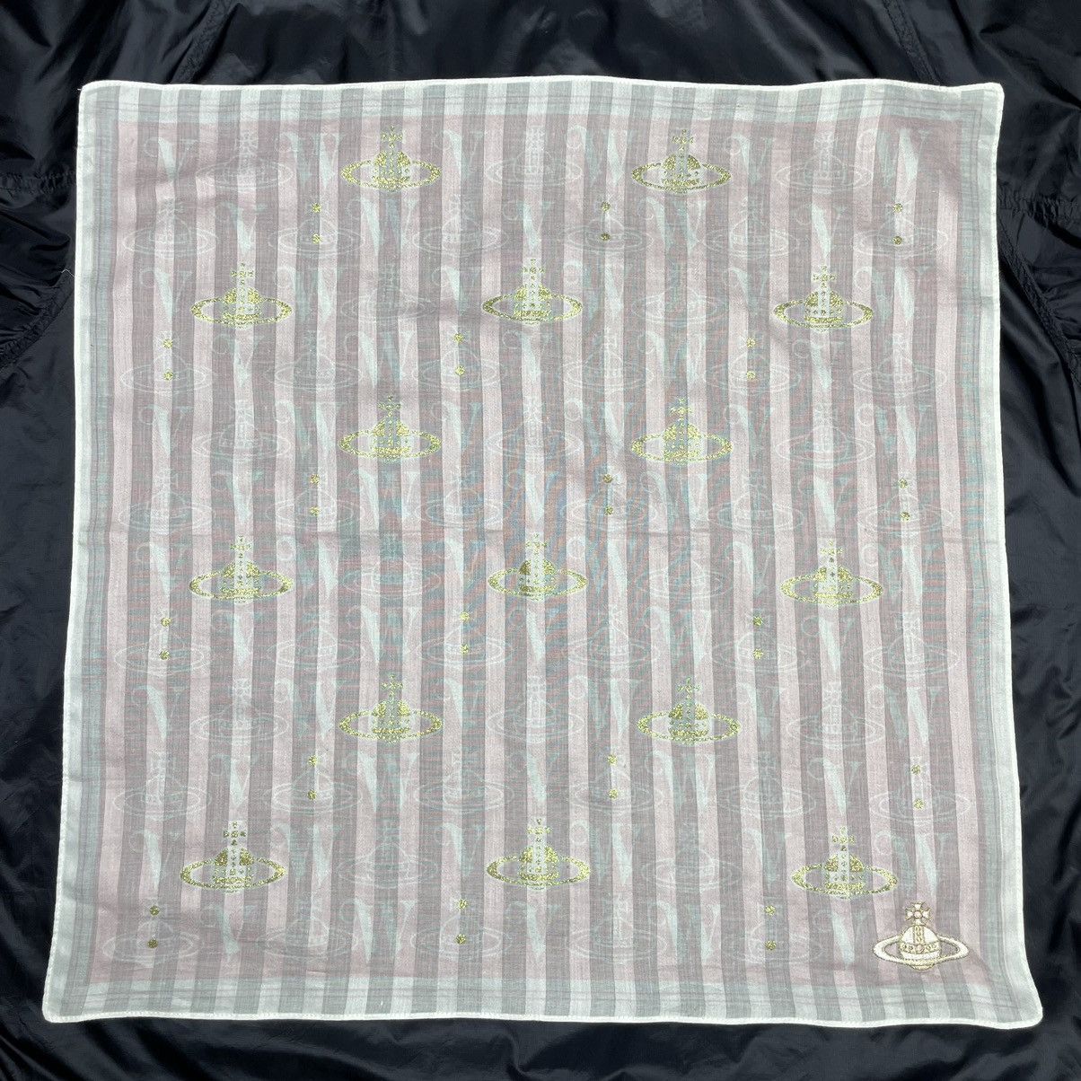 Vivienne Westwood Vivienne Westwood Full Monogrem Scarf bandana/handkerchief/ Size ONE SIZE - 2 Thumbnail