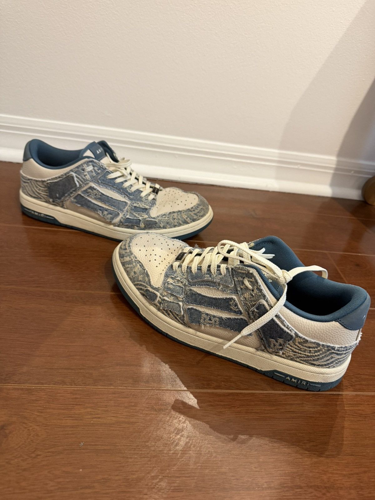 Amiri AMIRI Skel Top Low Vintage Denim Size US 9 / EU 42 - 1 Thumbnail