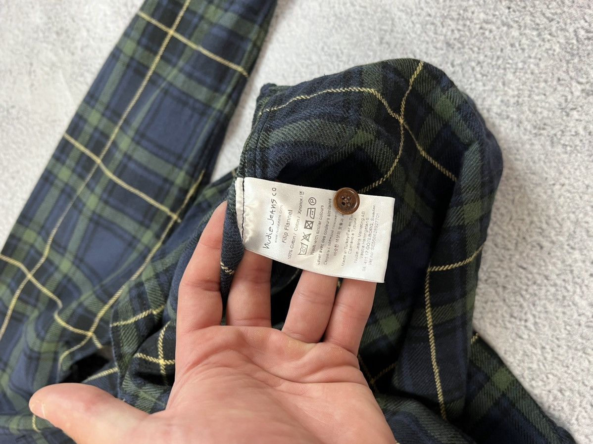 Flannel Nudie Jeans flip flannel shirt Size US XS / EU 42 / 0 - 6 Thumbnail