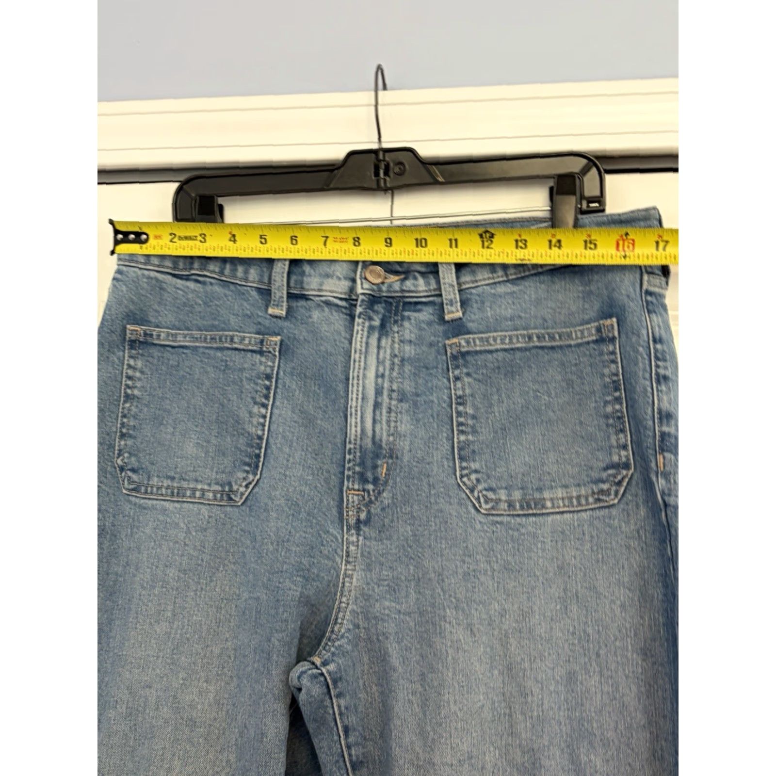 Gap Gap Jeans Bootcut 14/32 Women's High Rise Light Wash Denim 70s Flare Vintage No Size 36" / US 14 / IT 50 - 6 Thumbnail