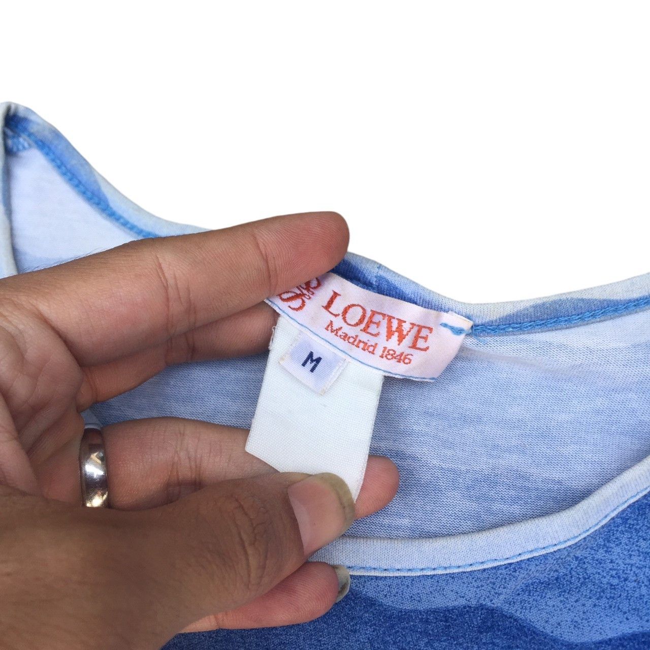 Loewe vintage loewe stripe shirt Size US S / EU 44-46 / 1 - 3 Thumbnail