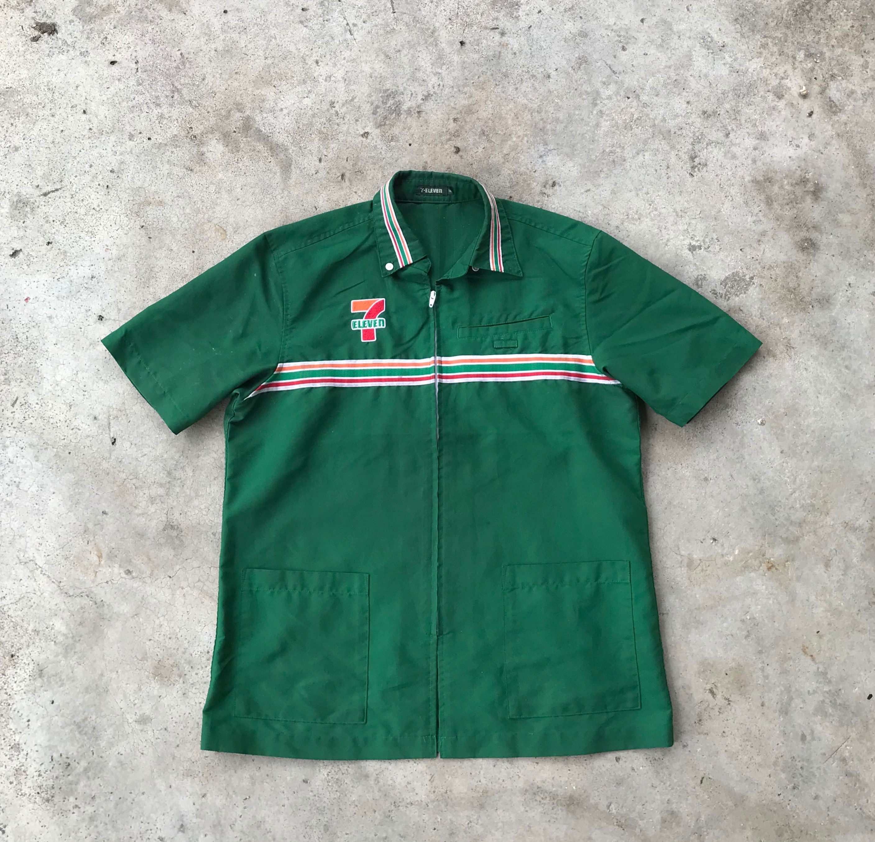 Vintage 7 eleven zipper shirts Size US M / EU 48-50 / 2 - 1 Thumbnail