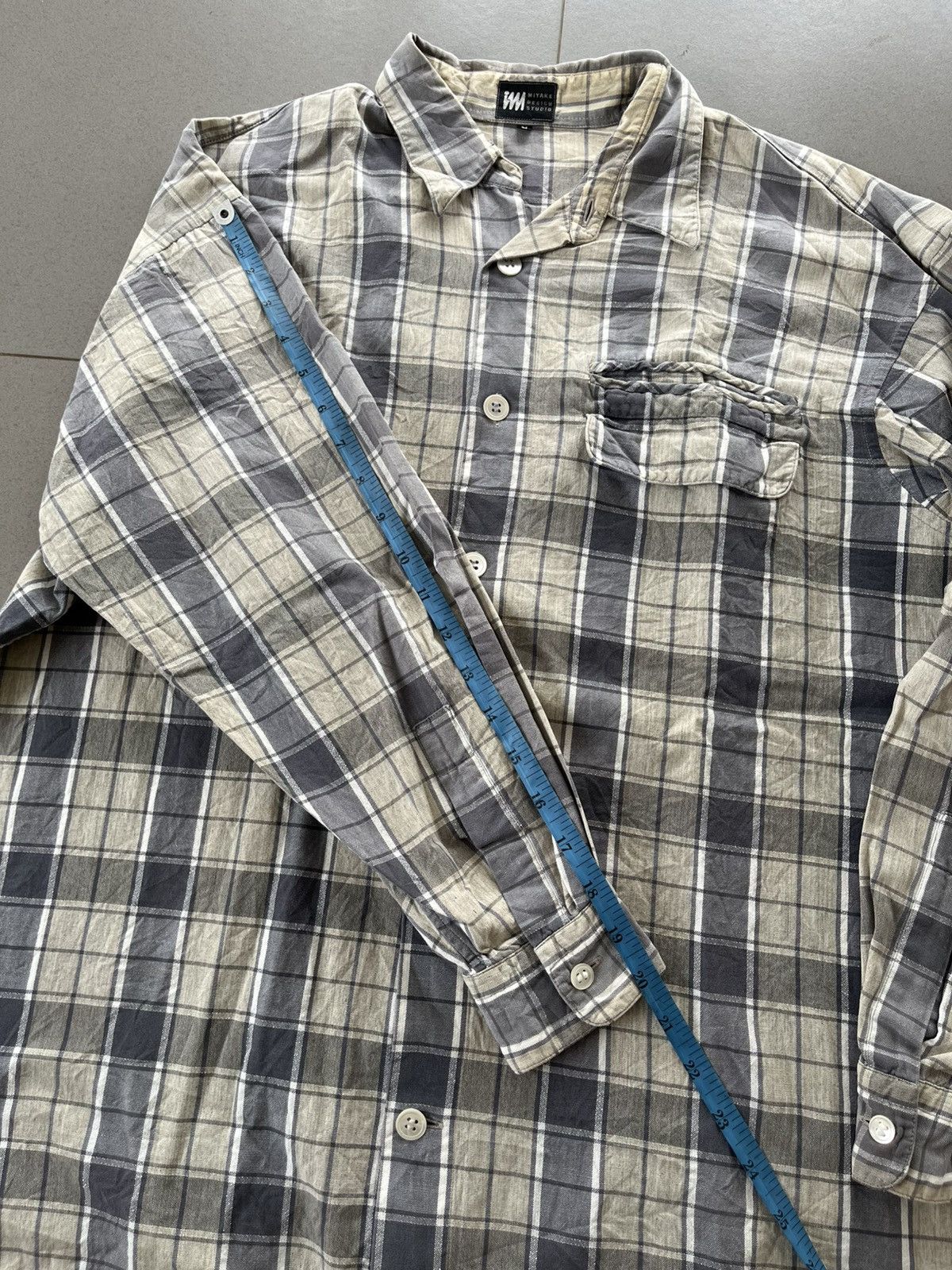 Issey Miyake ISSEY MIYAKE DESIGN STUDIO VINTAGE SHIRTS BUTTON UPS POCKET Size US M / EU 48-50 / 2 - 15 Thumbnail