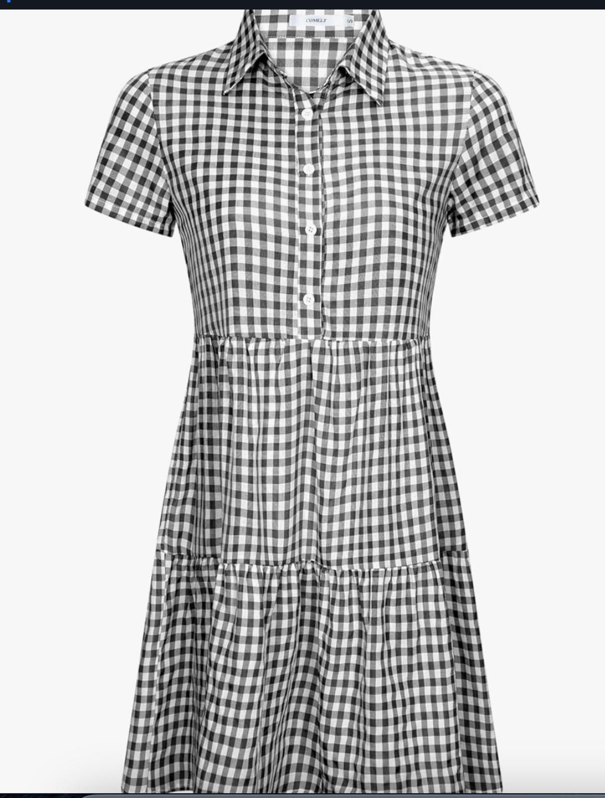 Other Gingham Dress Size L / US 10 / IT 46 - 3 Thumbnail