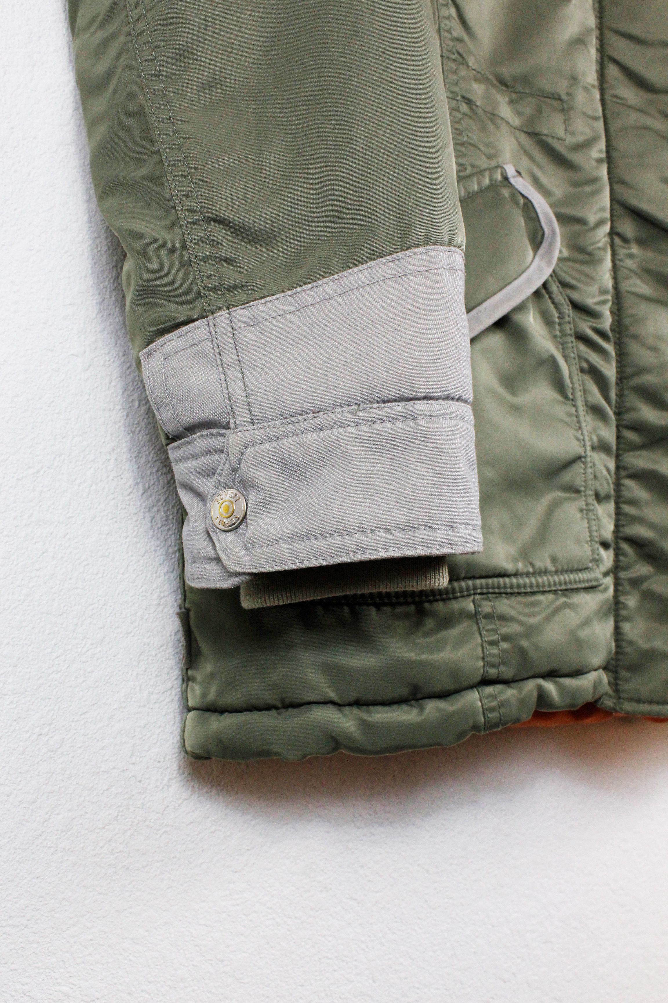 Schott × Vintage Womens Schott Army Green Parka Jacket size M Size M / US 6-8 / IT 42-44 - 4 Thumbnail