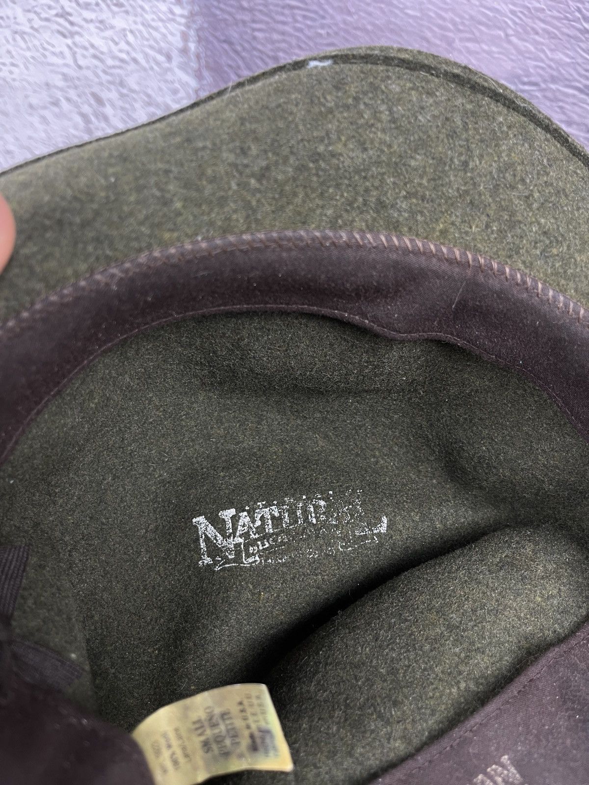 Vintage Bollman USA The natural 100% wool made in USA hat vintage Size ONE SIZE - 12 Thumbnail