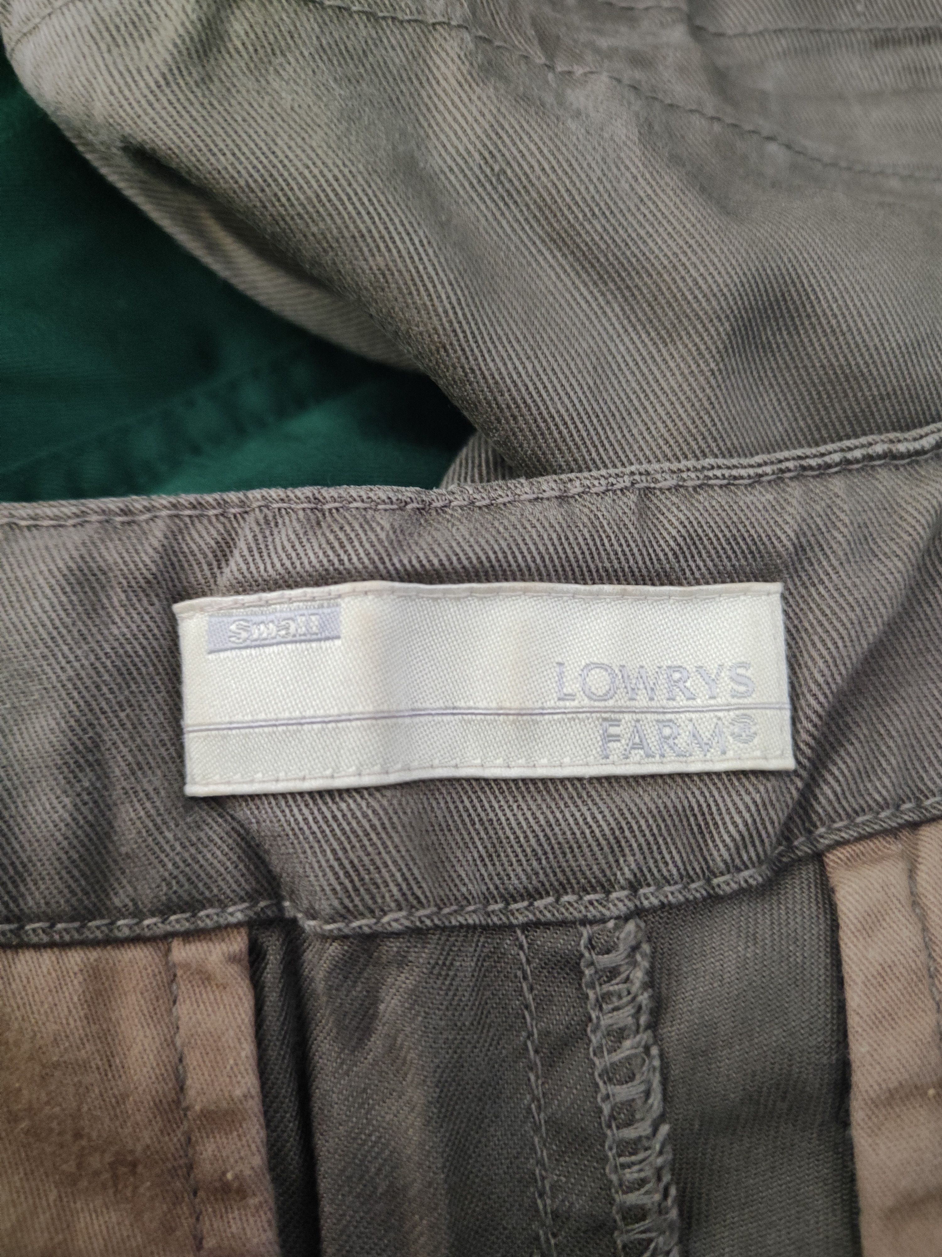 LOWRYS FARM DL Lowrys Farm Olive Multipocket Tactical Cargo Pants #747 Size US 29 - 13 Thumbnail