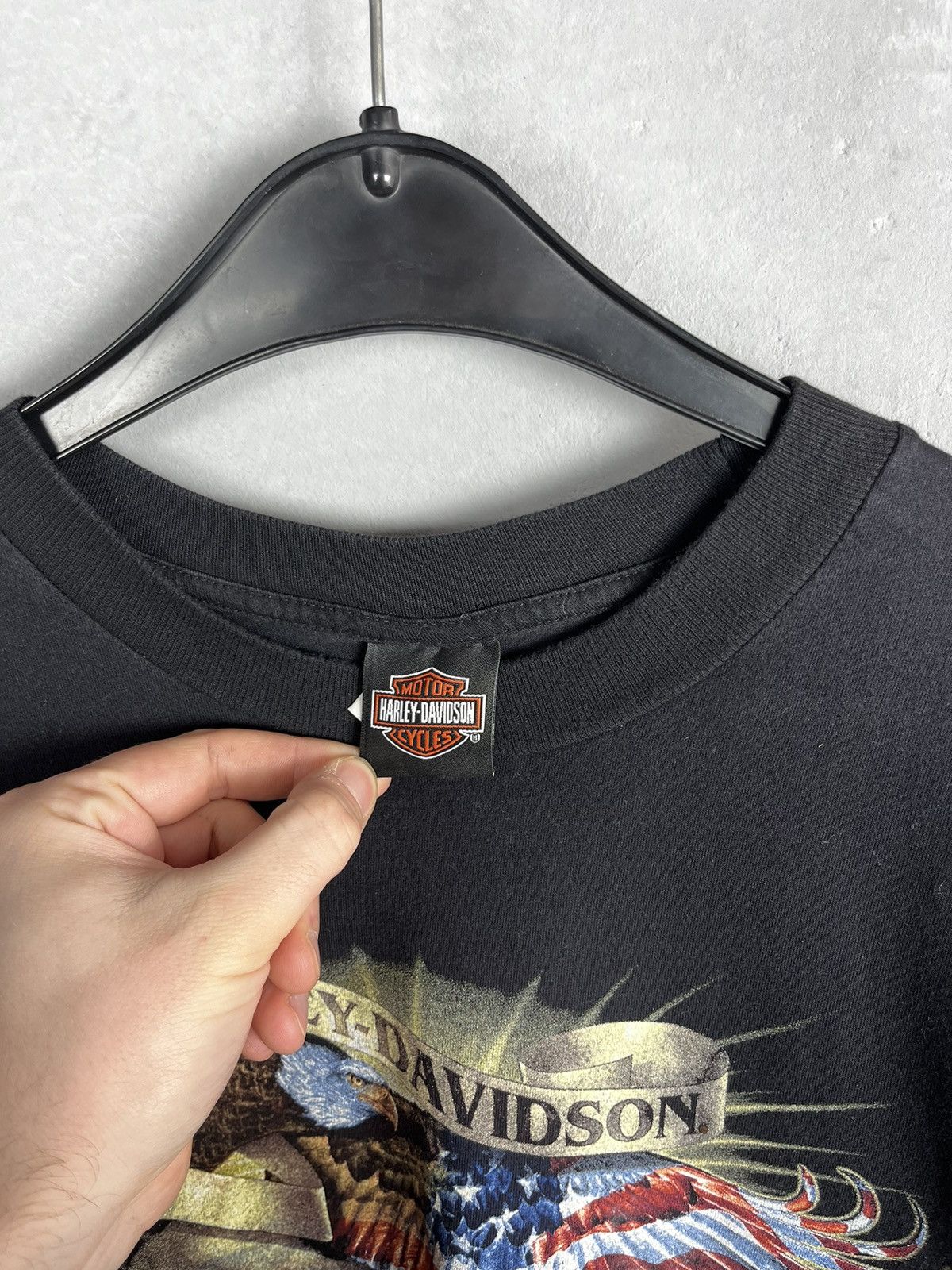 Harley Davidson × Vintage Harley Davidson world famous t shirt USA vintage Size US XL / EU 56 / 4 - 5 Thumbnail
