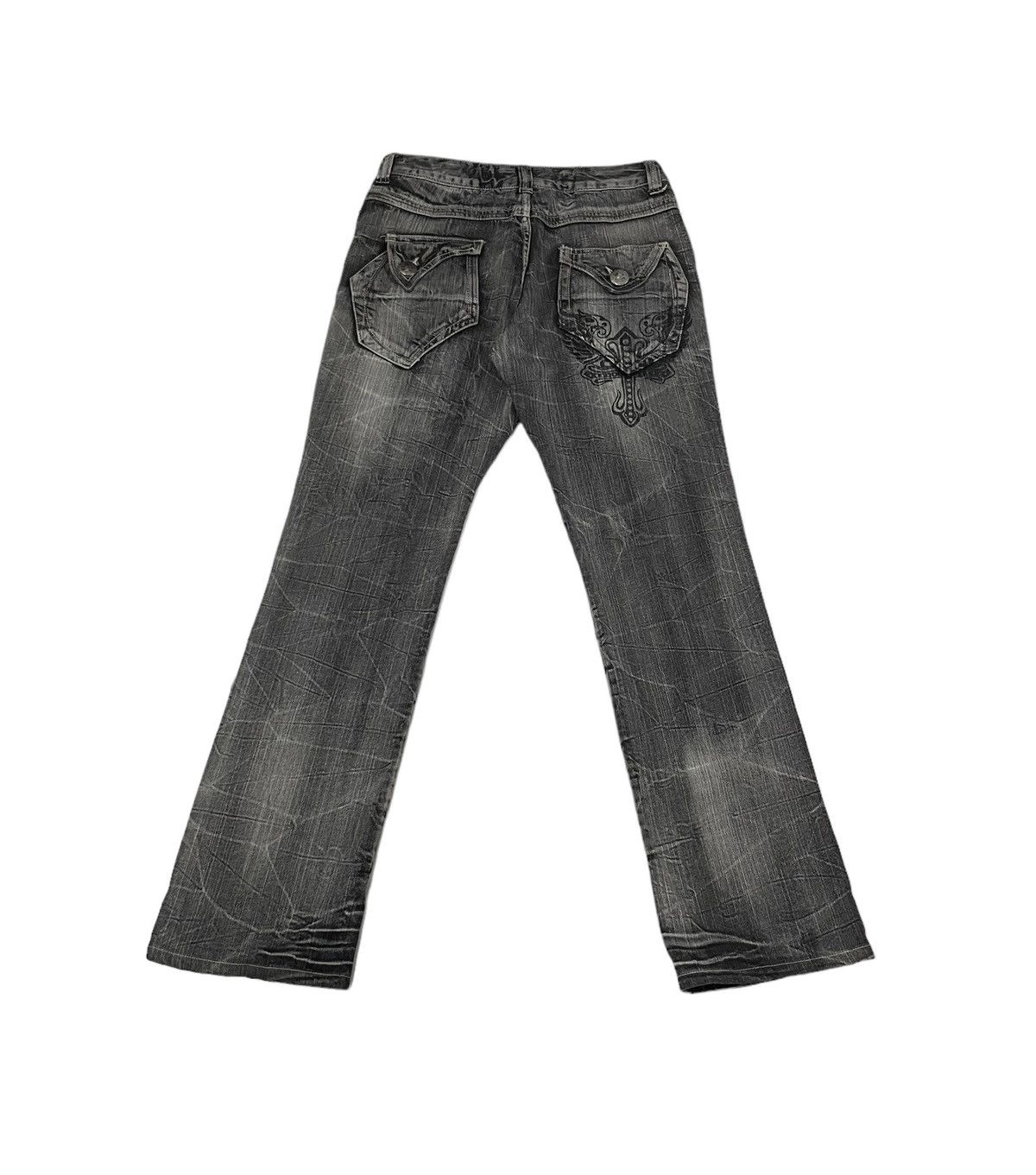 If Six Was Nine Vintage Blow Japan Punk Jeans Size US 30 / EU 46 - 2 Thumbnail