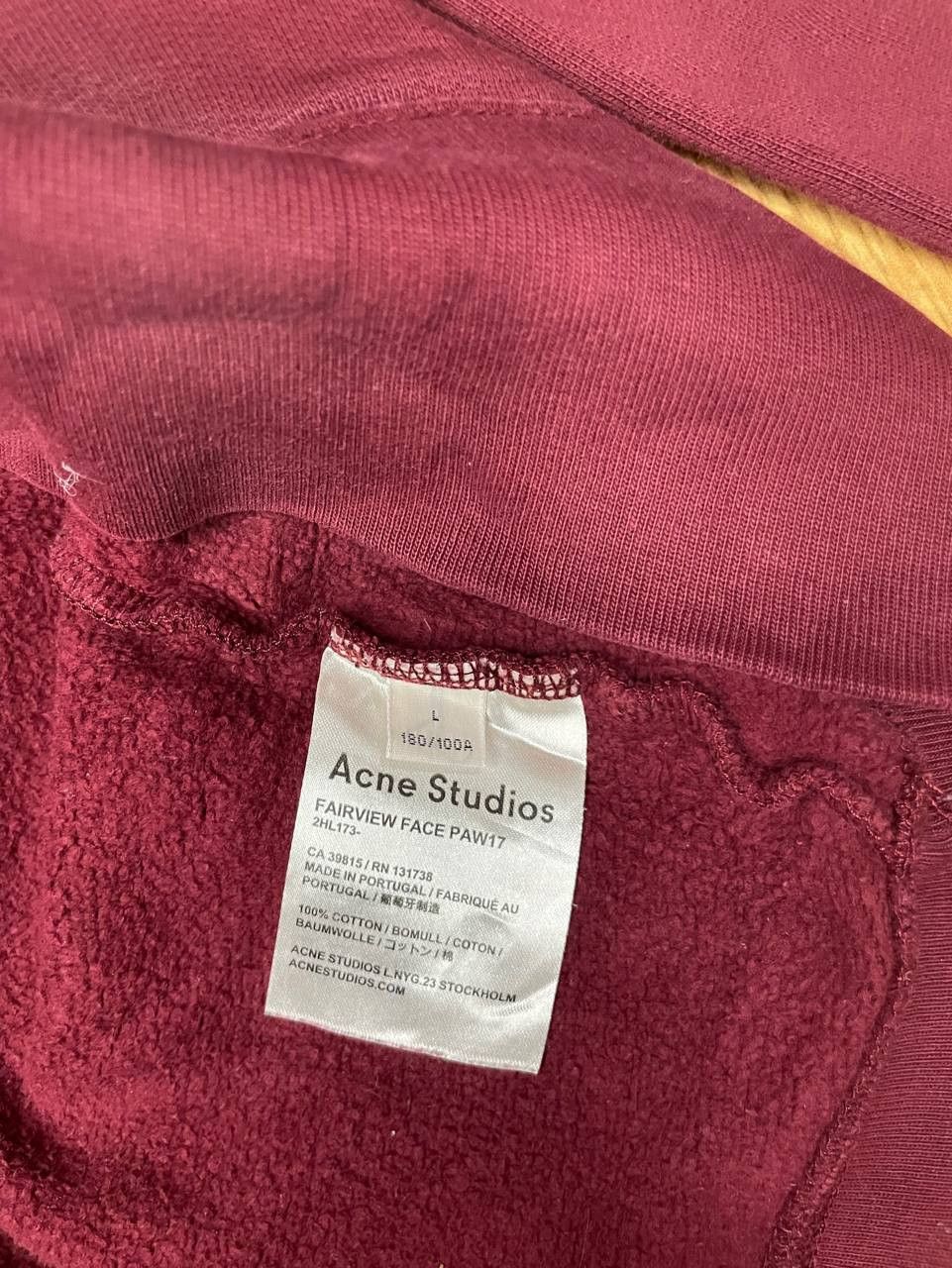 Acne Studios Acne Studios Face Crew Neck Sweater Size US L / EU 52-54 / 3 - 5 Thumbnail
