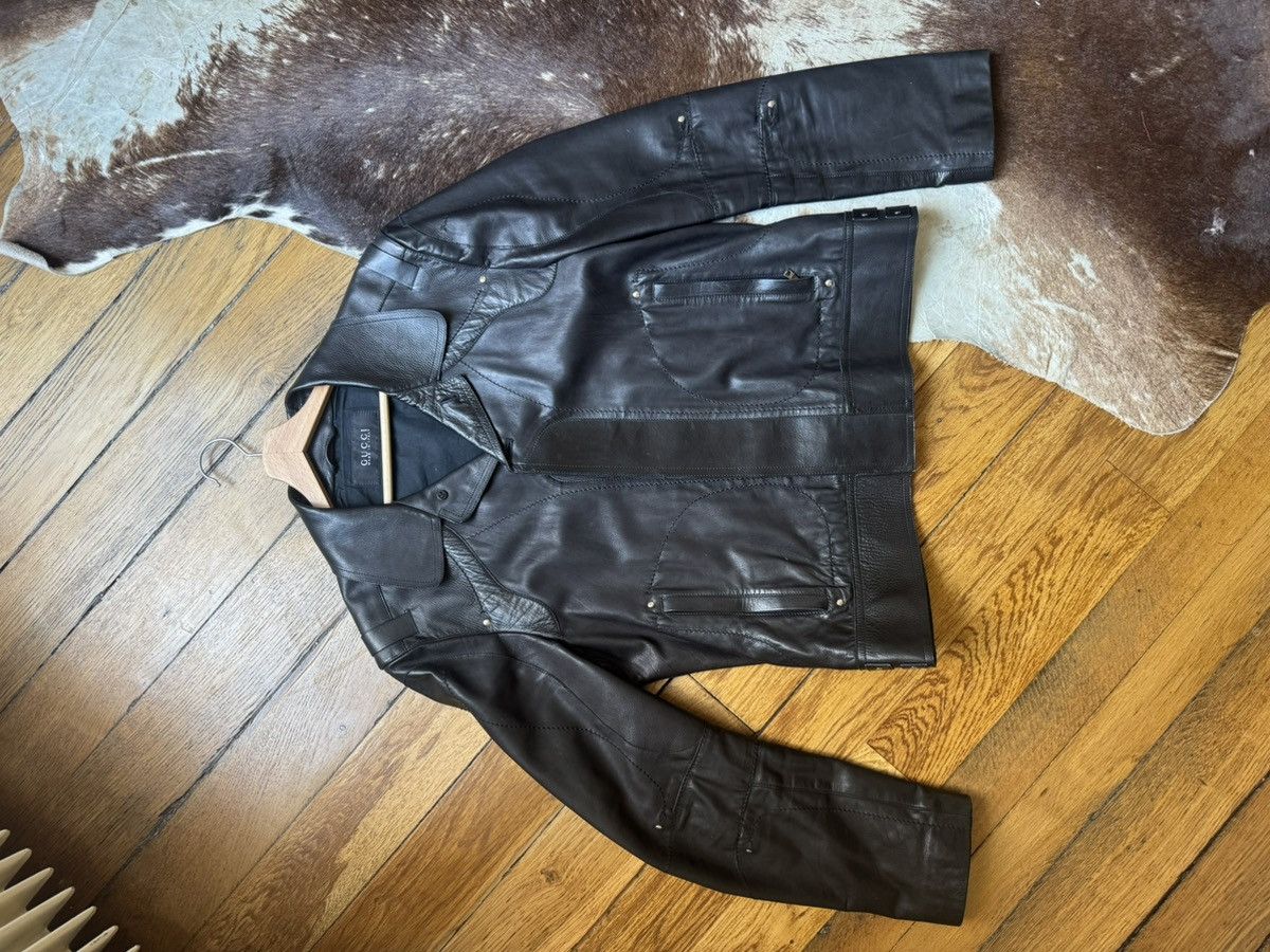 Gucci Superb Gucci leather jacket Size US L / EU 52-54 / 3 - 4 Thumbnail