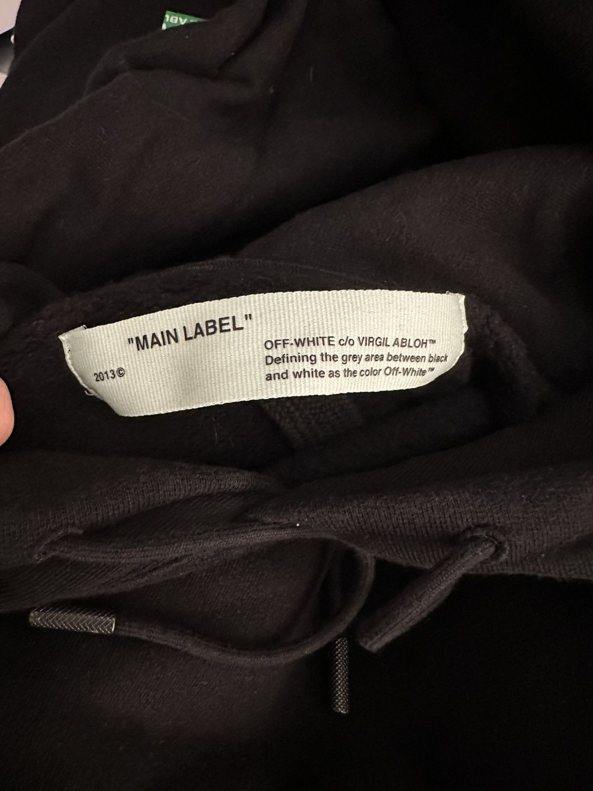 Off-White Off White “Do Not Remove” Hoodie Size US XL / EU 56 / 4 - 5 Thumbnail