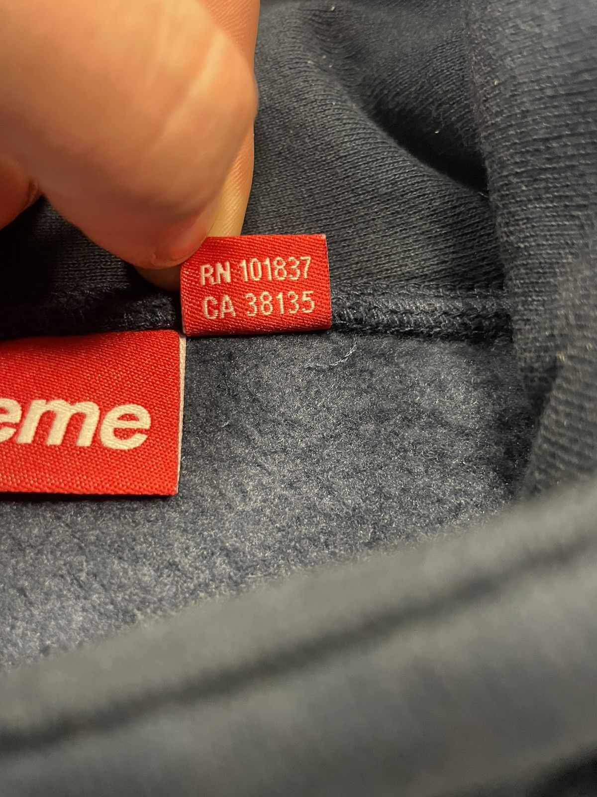 Supreme Supreme Navy Box Logo Size US S / EU 44-46 / 1 - 6 Thumbnail