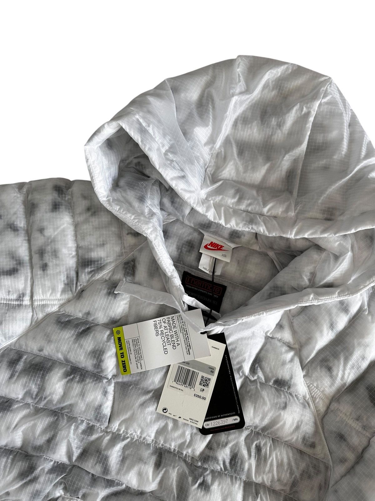 Nike × Stussy $350 Nike x Stussy Insulated Pullover Jacket XS DC1084-101 Size US XS / EU 42 / 0 - 3 Thumbnail