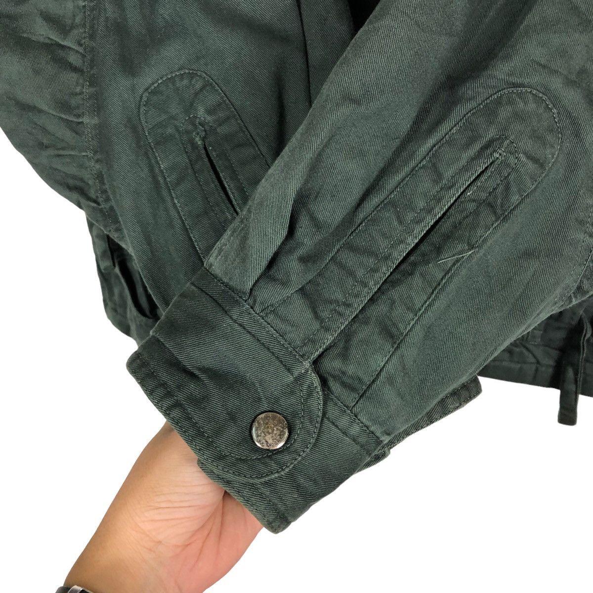 Hysteric Glamour 🔥Bomber Jacket Oldsene Bondage Biker Design Parachute Size US L / EU 52-54 / 3 - 13 Thumbnail