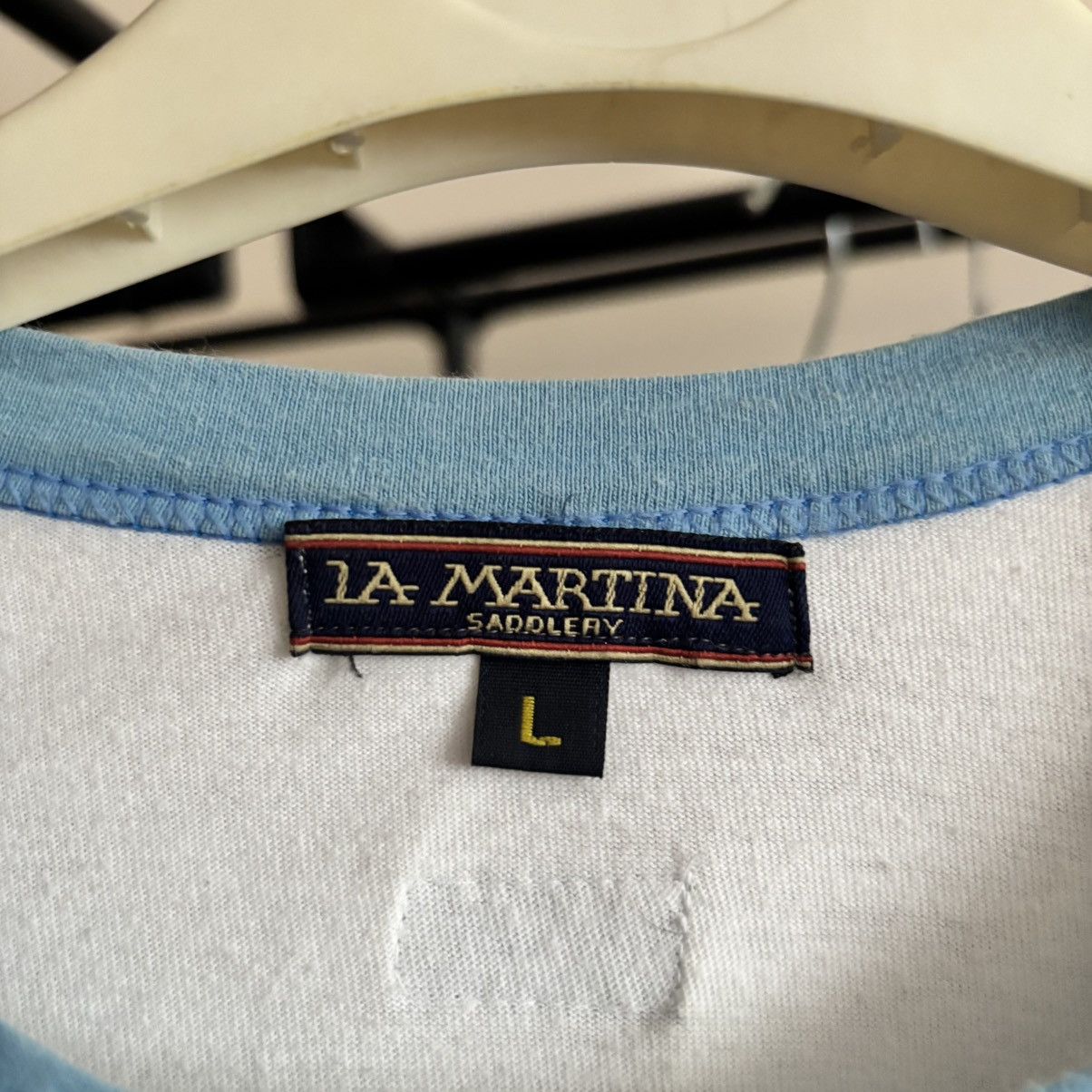 La Martina Vintage Y2K La Martina Argentina Punk Long-Sleeve ERD Style Size US L / EU 52-54 / 3 - 5 Thumbnail