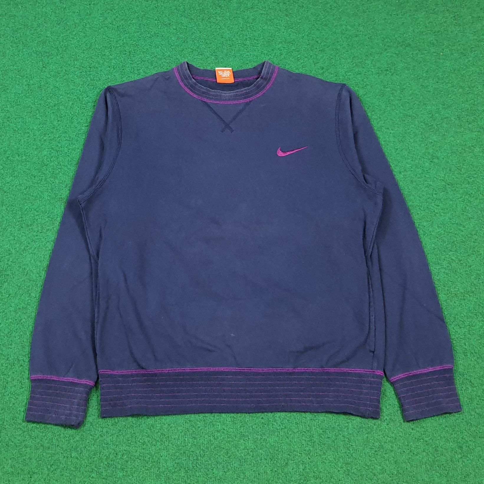 Nike Vintage Nike Streetwear Long Sleeve Shirt C308N10 Size US L / EU 52-54 / 3 - 1 Thumbnail