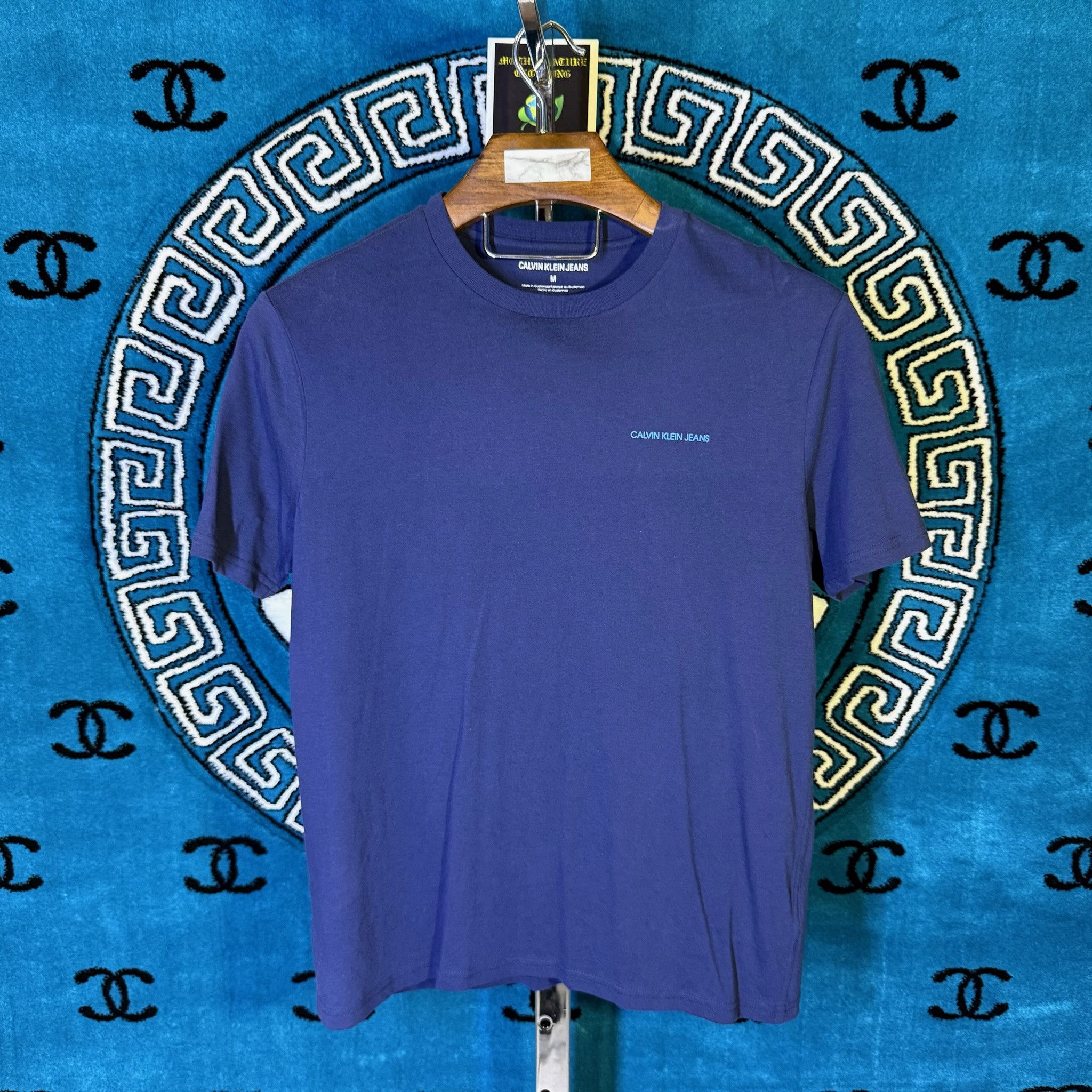 Calvin Klein THE ICONIC CALVIN KLEIN LOGOS SCRIPT SHIRT Size US M / EU 48-50 / 2 - 1 Preview