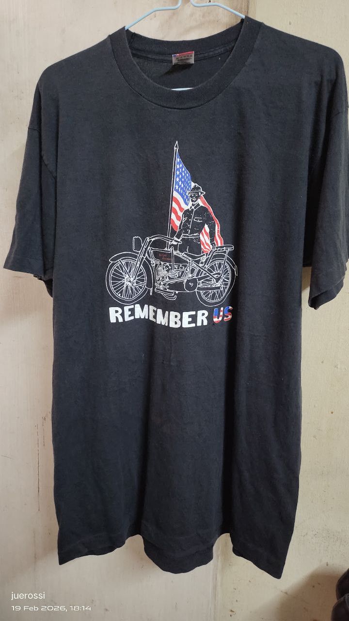 Vintage Vintage Harley Davidson Bike Rally Tee Size US L / EU 52-54 / 3 - 1 Thumbnail