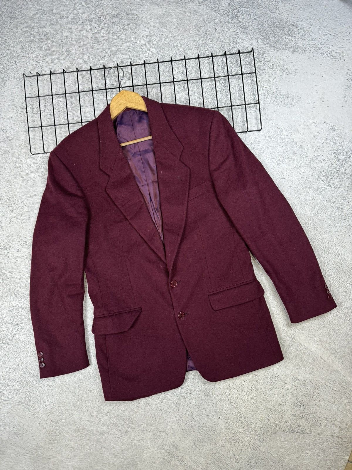 Balmain × Pierre Balmain × Vintage Pierre Balmain Men’s Suit Blazer Size L Vintage Wool Design Size 42R - 1 Thumbnail