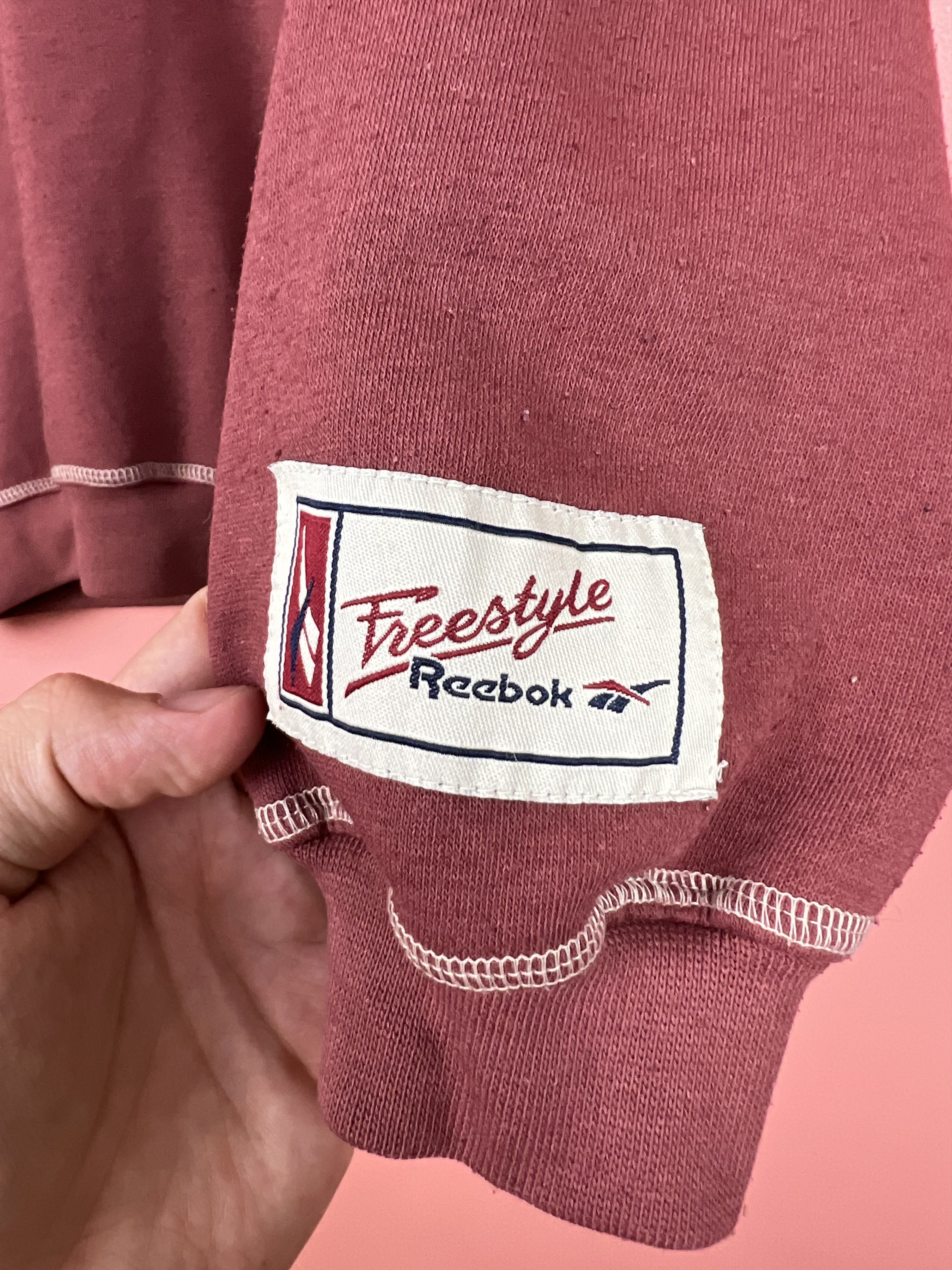 Reebok Reebok freestyle vintage sweatshirt rare logo streetwear Size US S / EU 44-46 / 1 - 9 Thumbnail