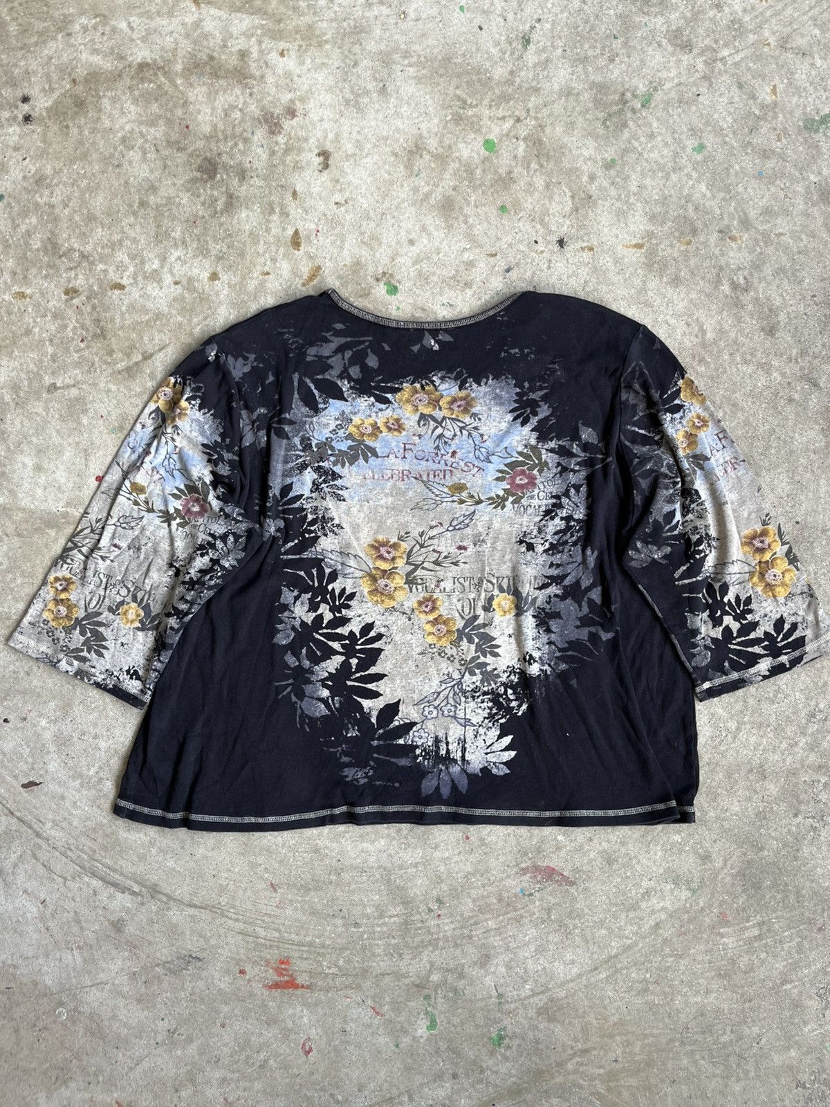 Other Oversized Boxy Y2K Floral Vanguard Tee Size 3XL / US 20-22 - 5 Thumbnail