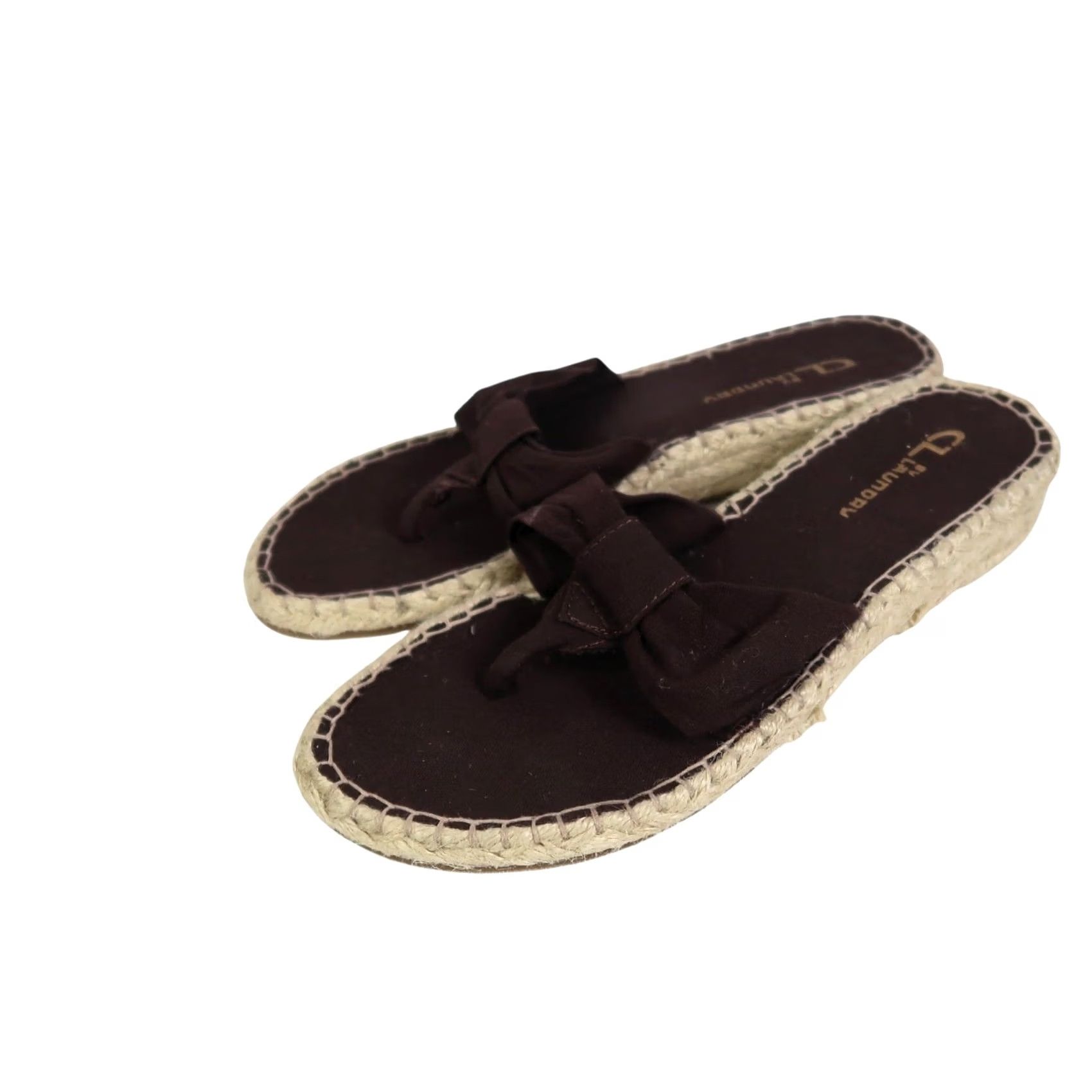 Chinese Laundry Chinese Laundry Brown Thong Espadrille Wedge Sandals 7.5 Women Casual Spring Summer Wedge Heel 1.25" Size US 8 / IT 38 - 6 Thumbnail
