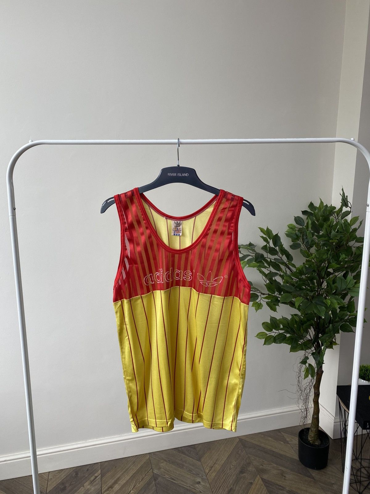 Adidas × Vintage Vintage Adidas Olympic Games 80s Sleeveless Size US M / EU 48-50 / 2 - 2 Thumbnail