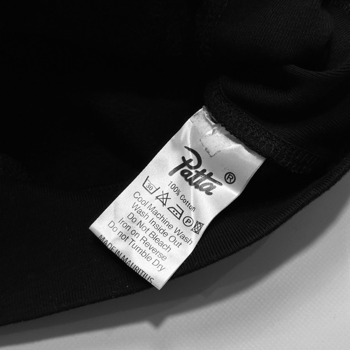 Patta Patta heavy logo black hoodie Size US M / EU 48-50 / 2 - 5 Thumbnail
