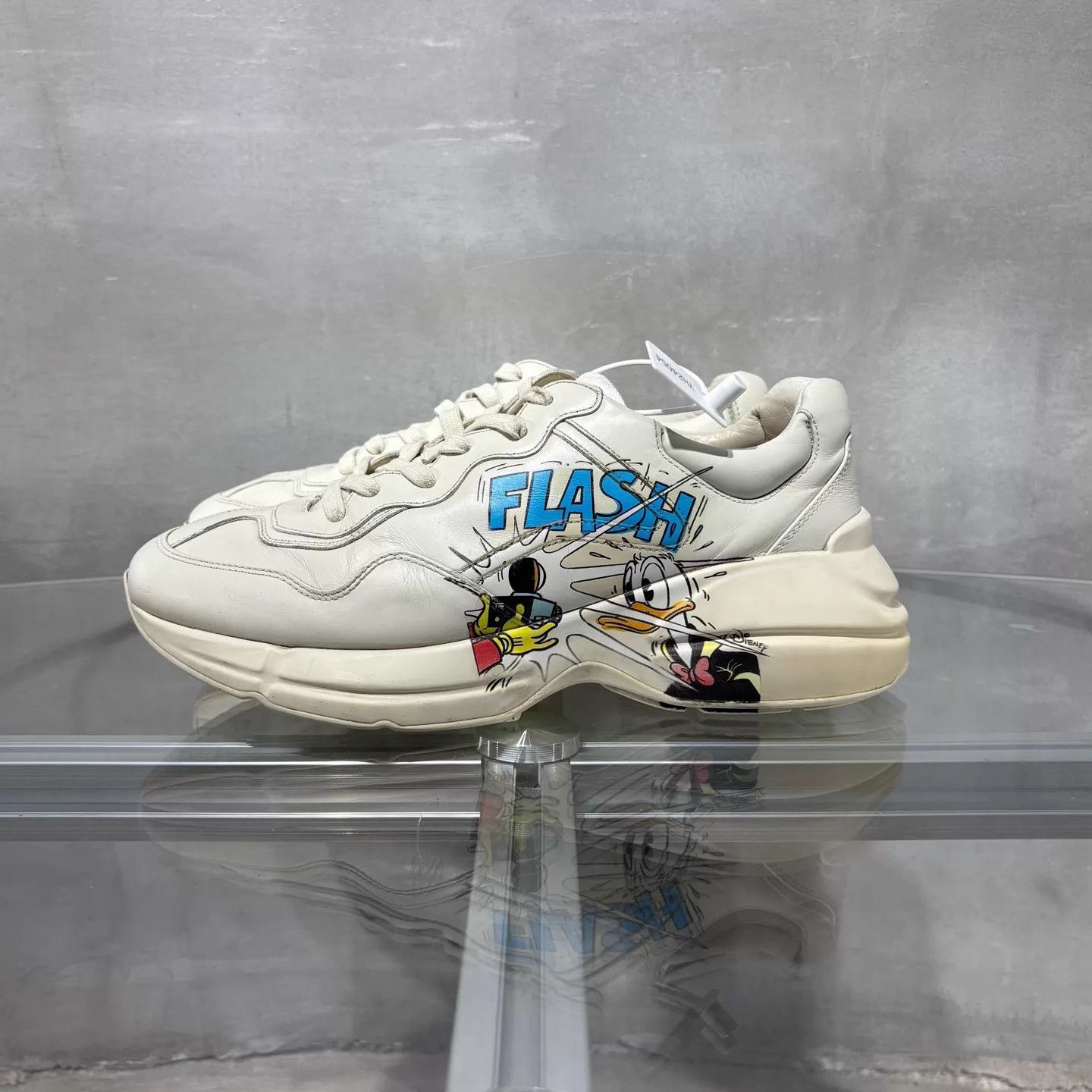 Gucci Gucci Donald Duck dad shoe Off-White UK8 42 Size US 9 / EU 42 - 4 Thumbnail