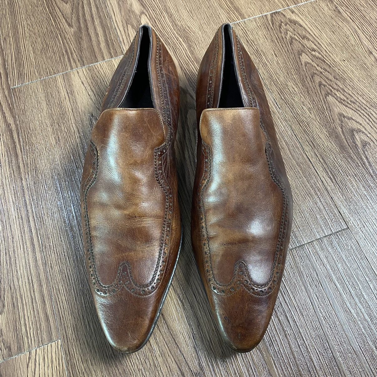 Gucci Gucci Vintage Brown Loafers 162639 Size US 11 / EU 44 - 3 Thumbnail