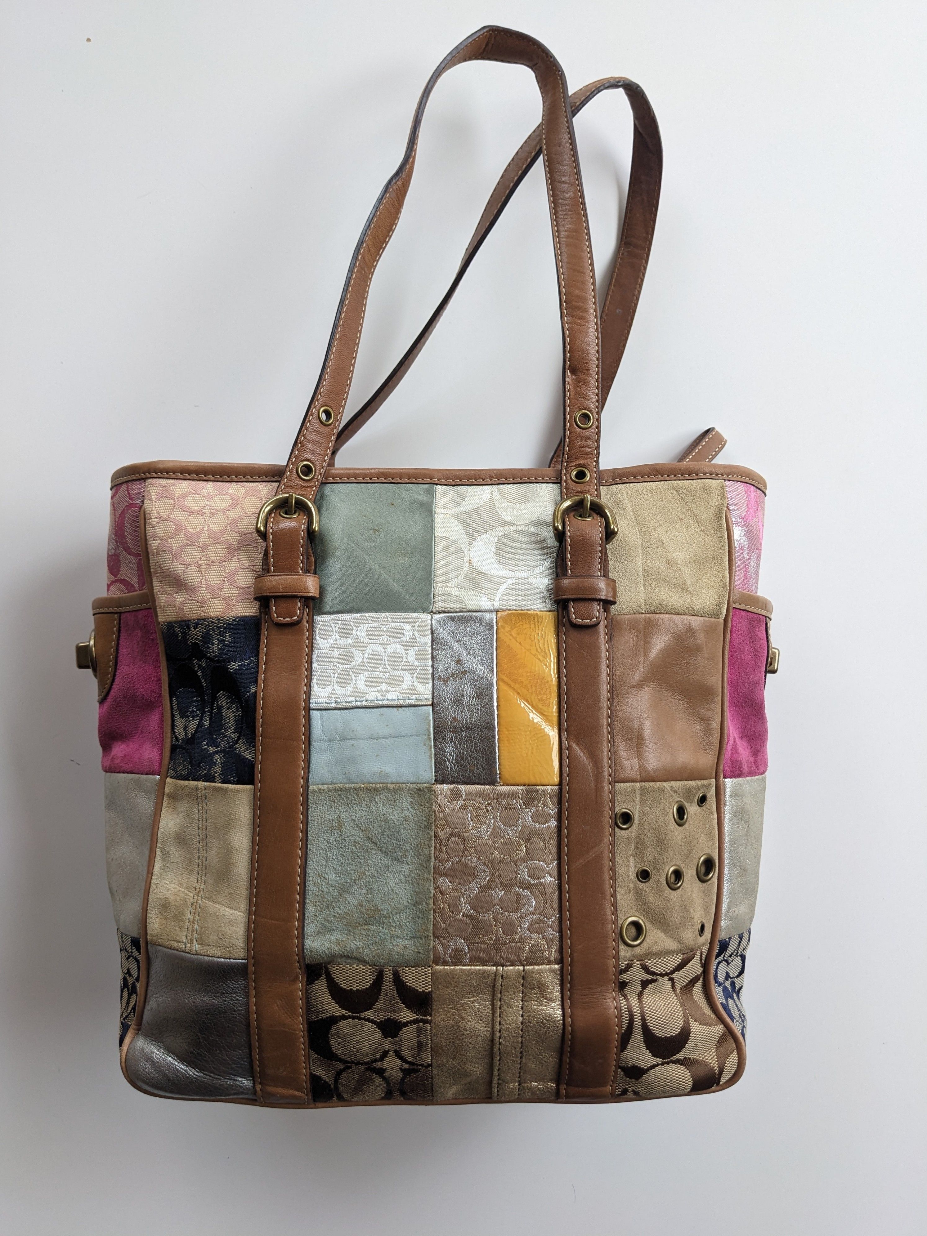 Rare Patchwork hot Coach Purse