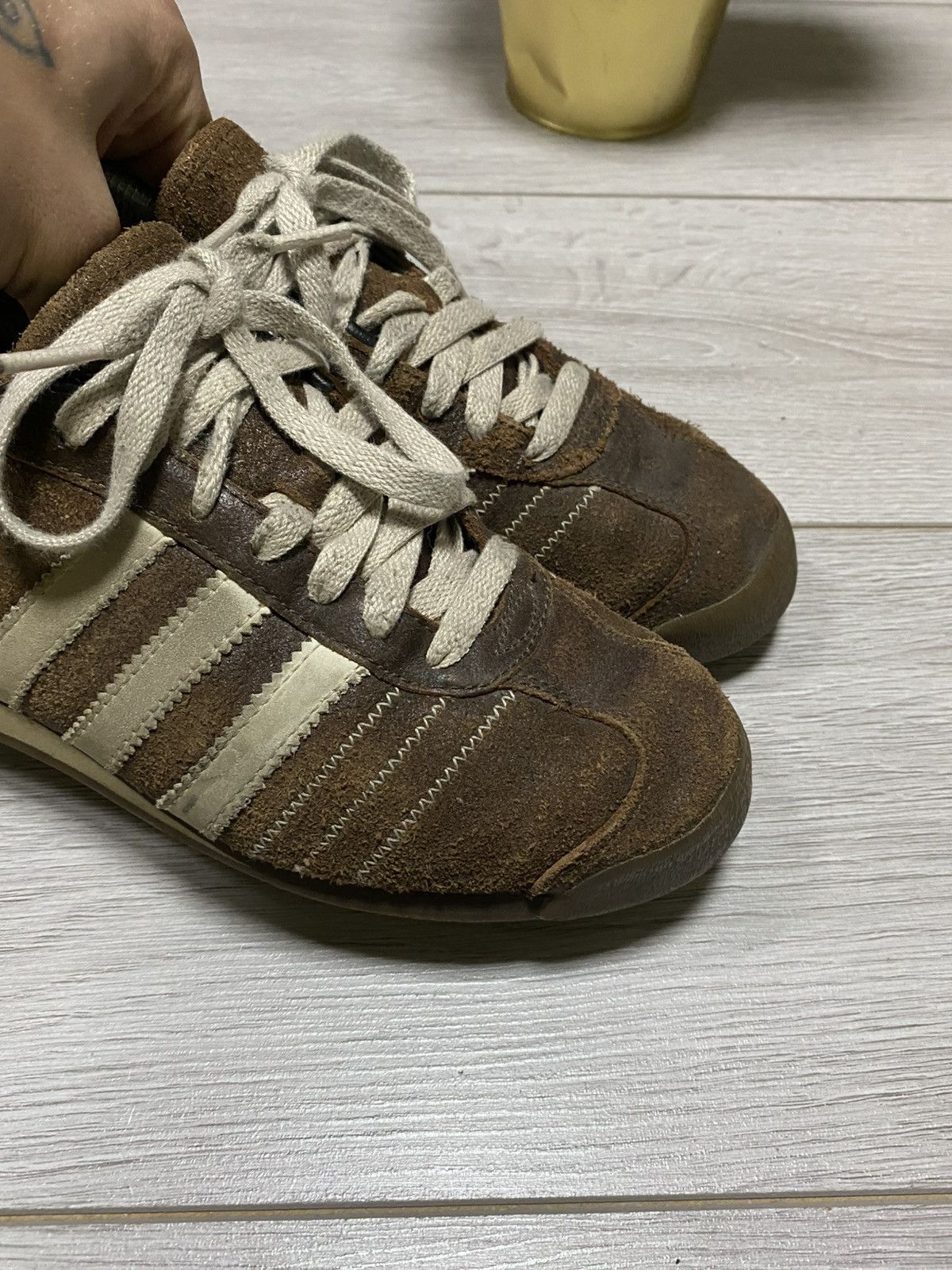 Adidas Adidas Chile 62 vintage leather sneakers shoes Size US 7.5 / EU 40-41 - 10 Thumbnail